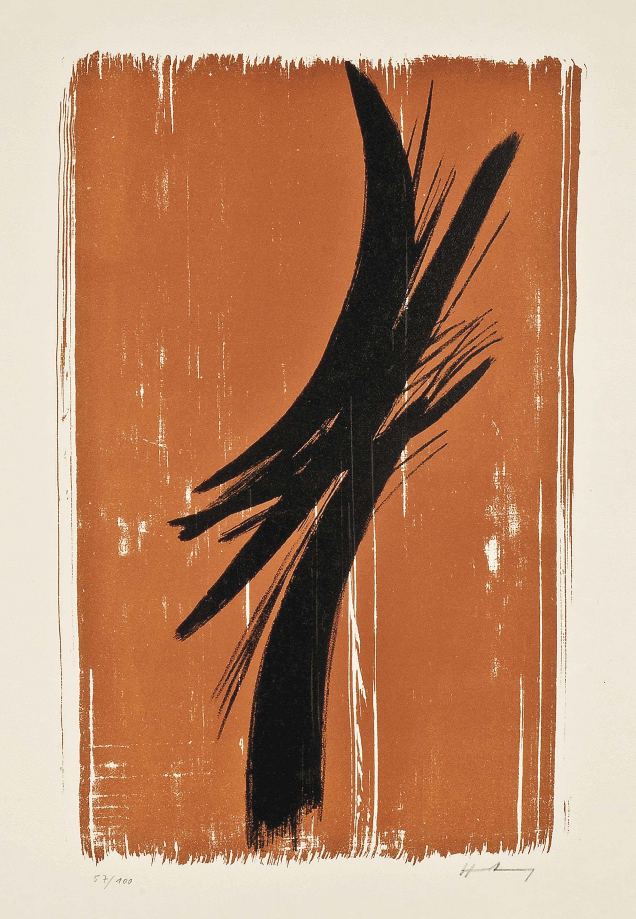 Hans Hartung — Композиции L 33 и L 33a