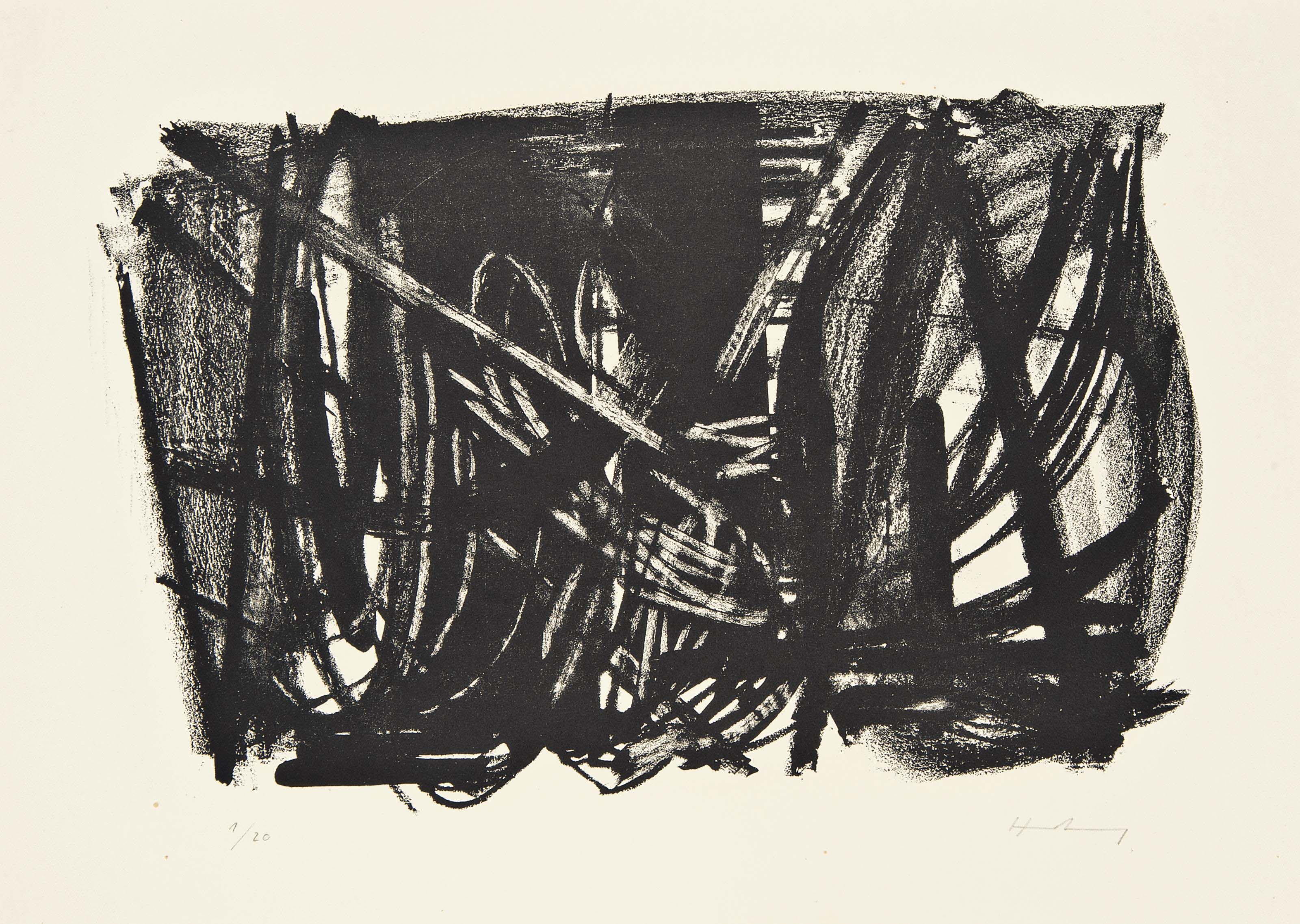 Hans Hartung — Композиция