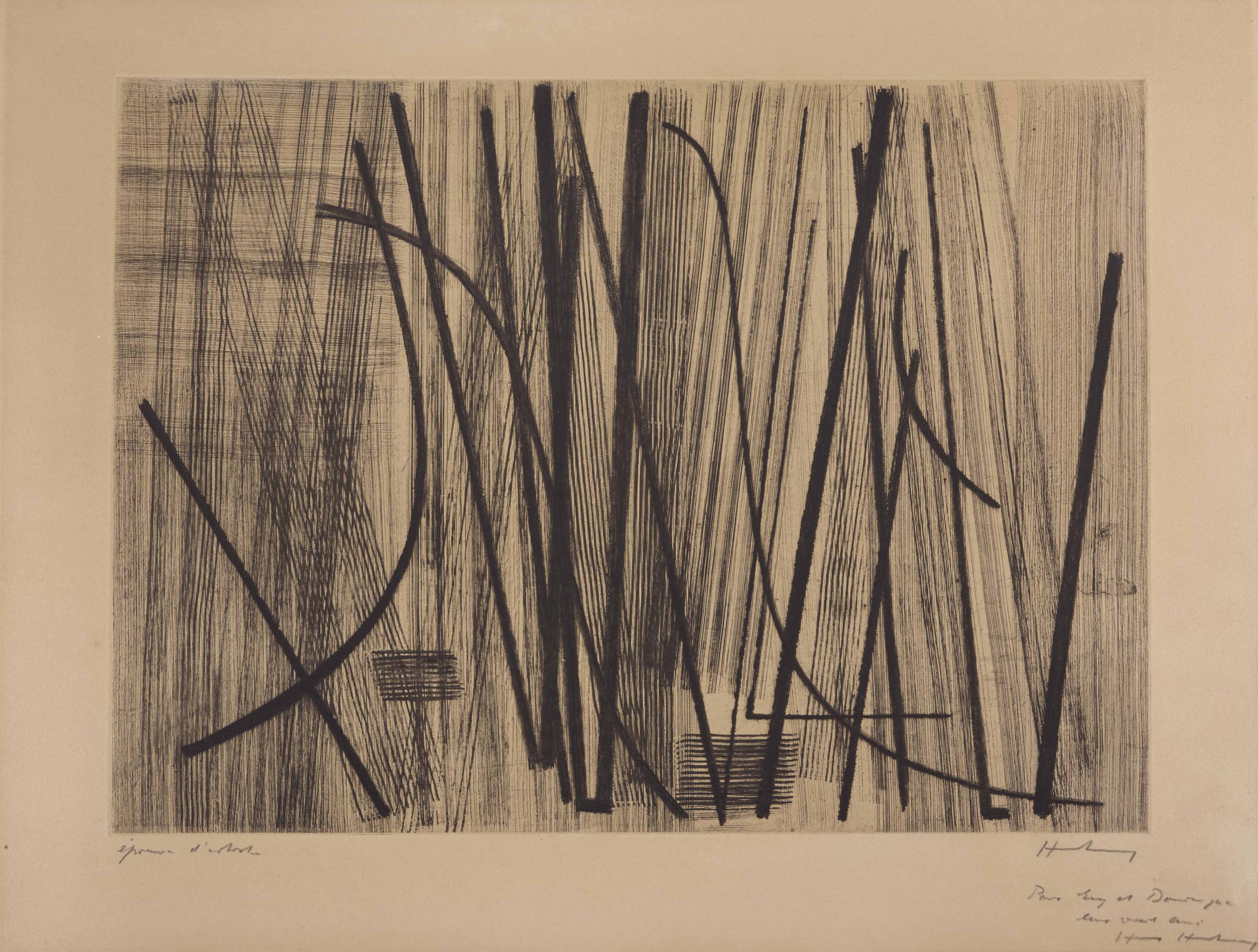Hans Hartung — Композиция 12 (Schmücking, стр.41)
