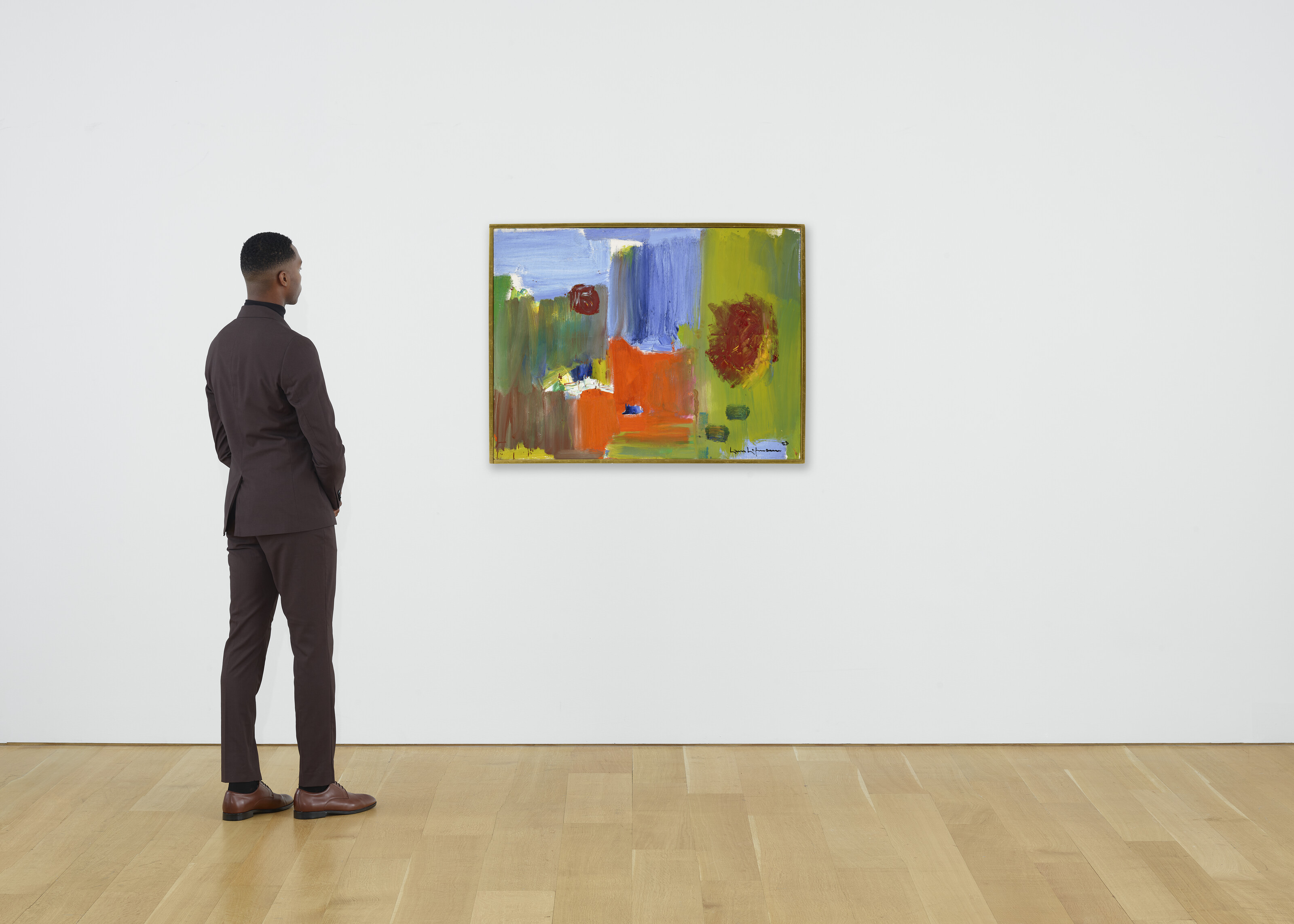 Hans Hofmann — Вечерняя синева, изображение 4