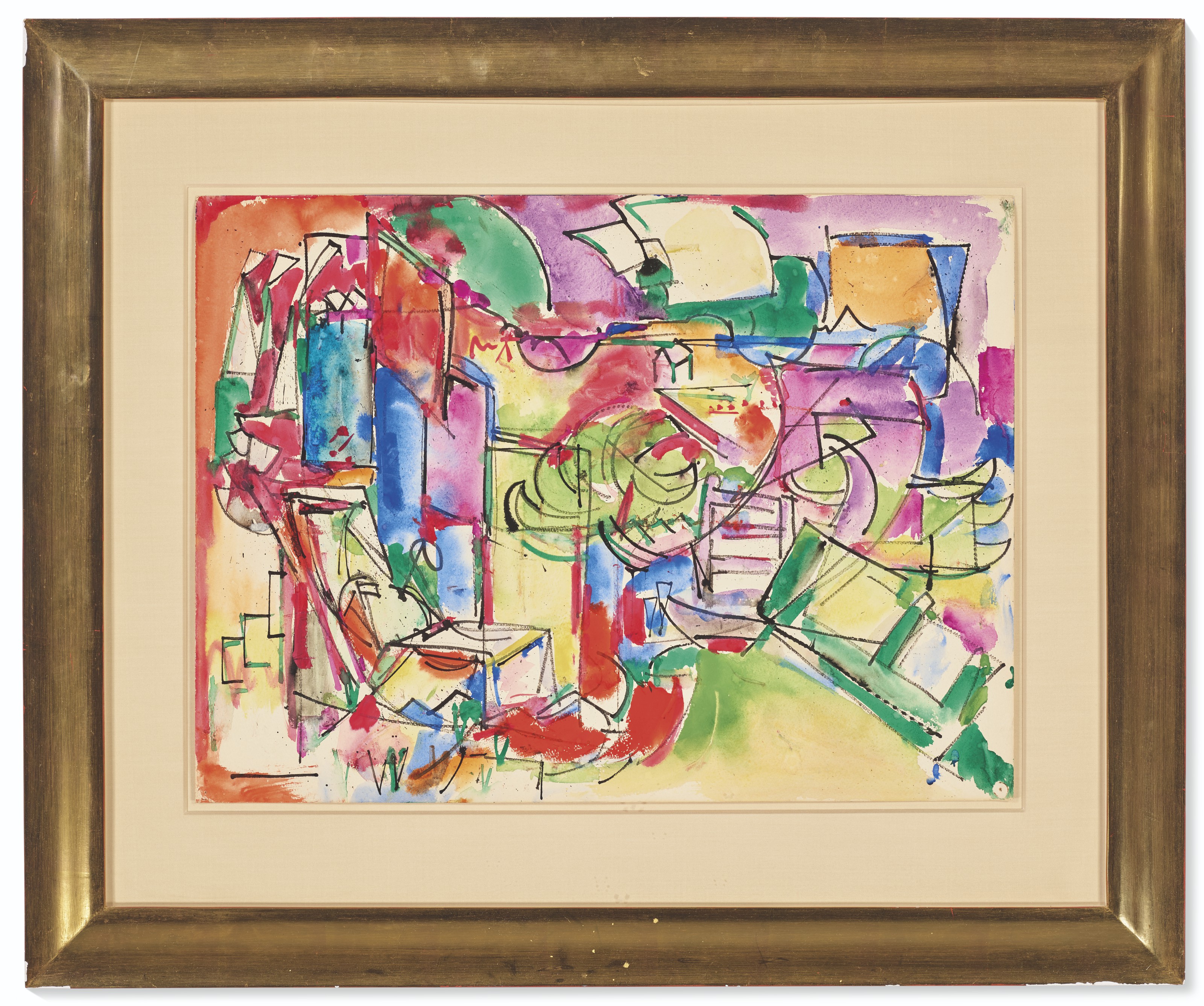 Hans Hofmann — Без названия, изображение 2