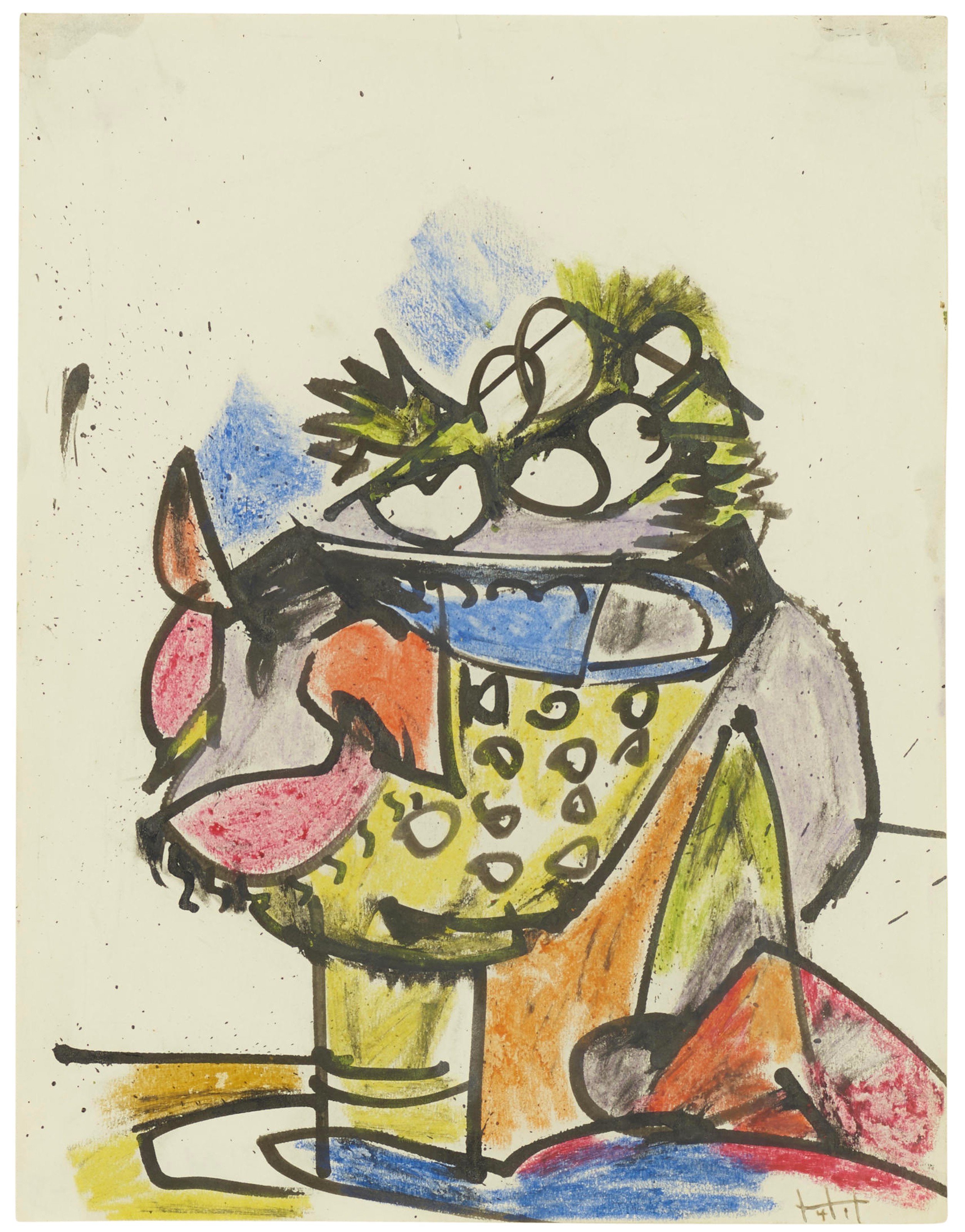 Hans Hofmann — Без названия