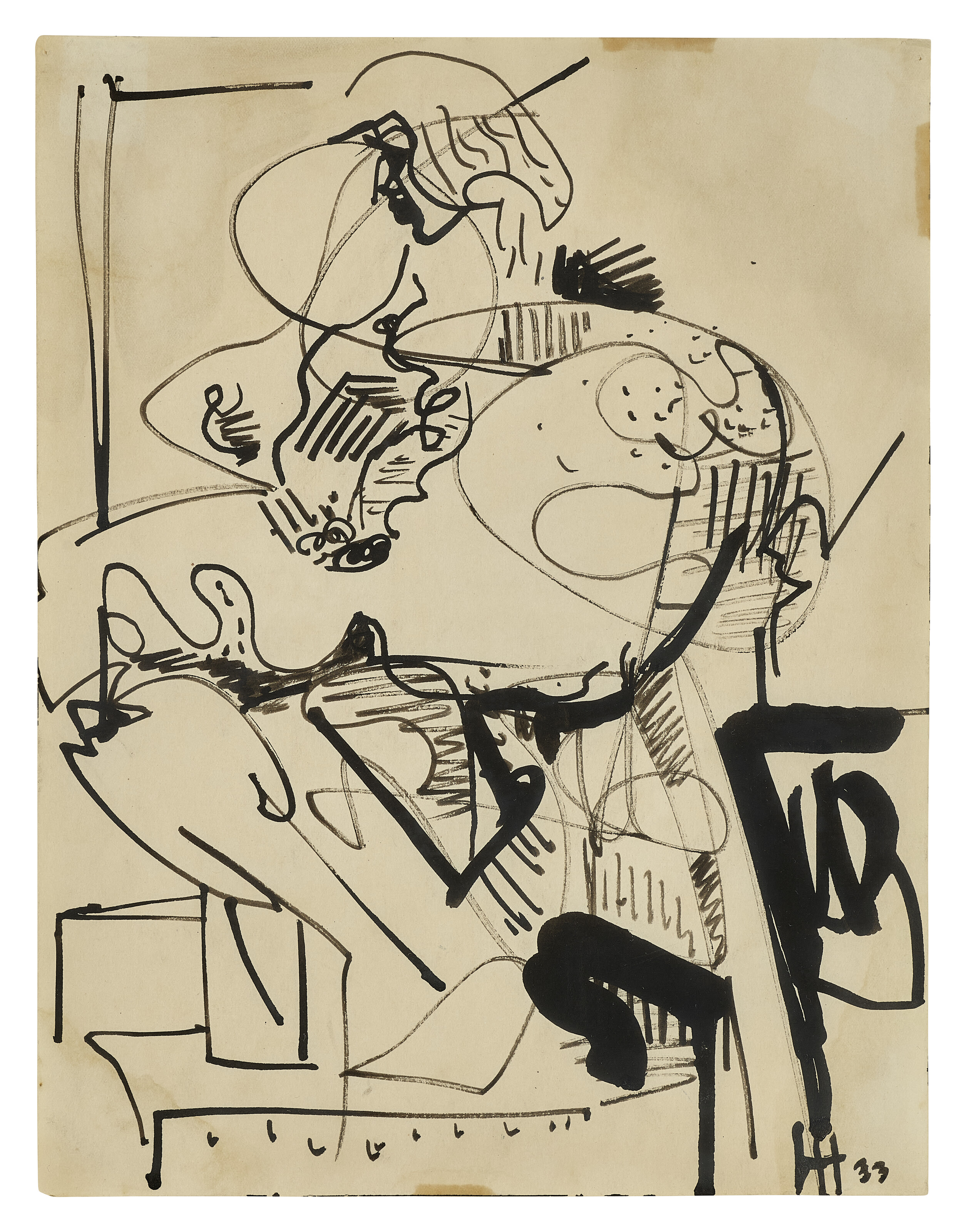 Hans Hofmann — Абстрактная фигура