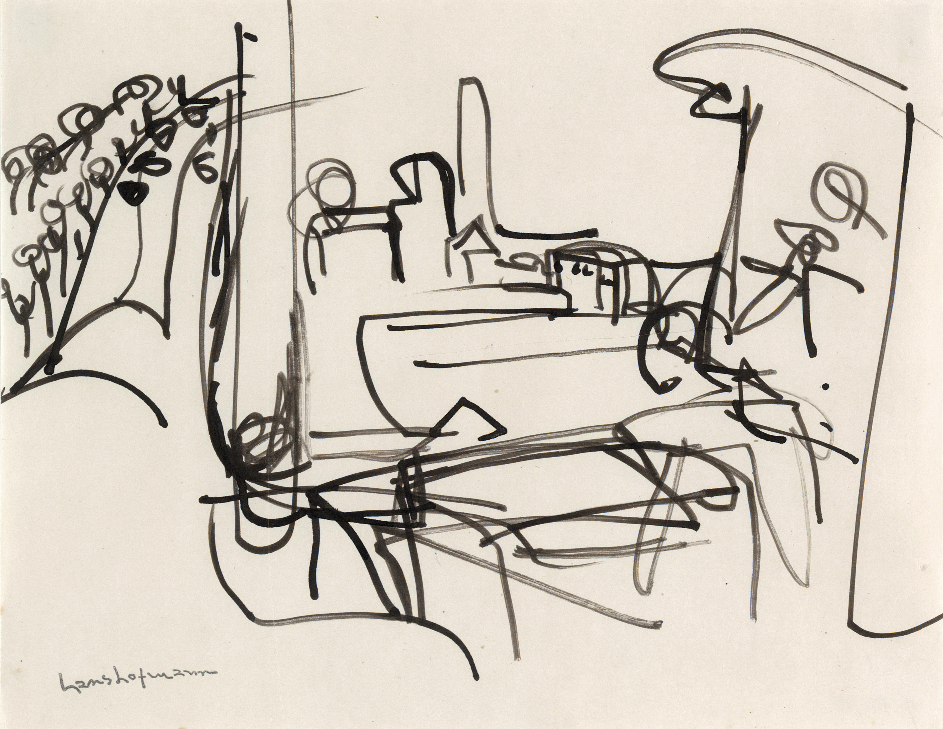 Hans Hofmann — Без названия