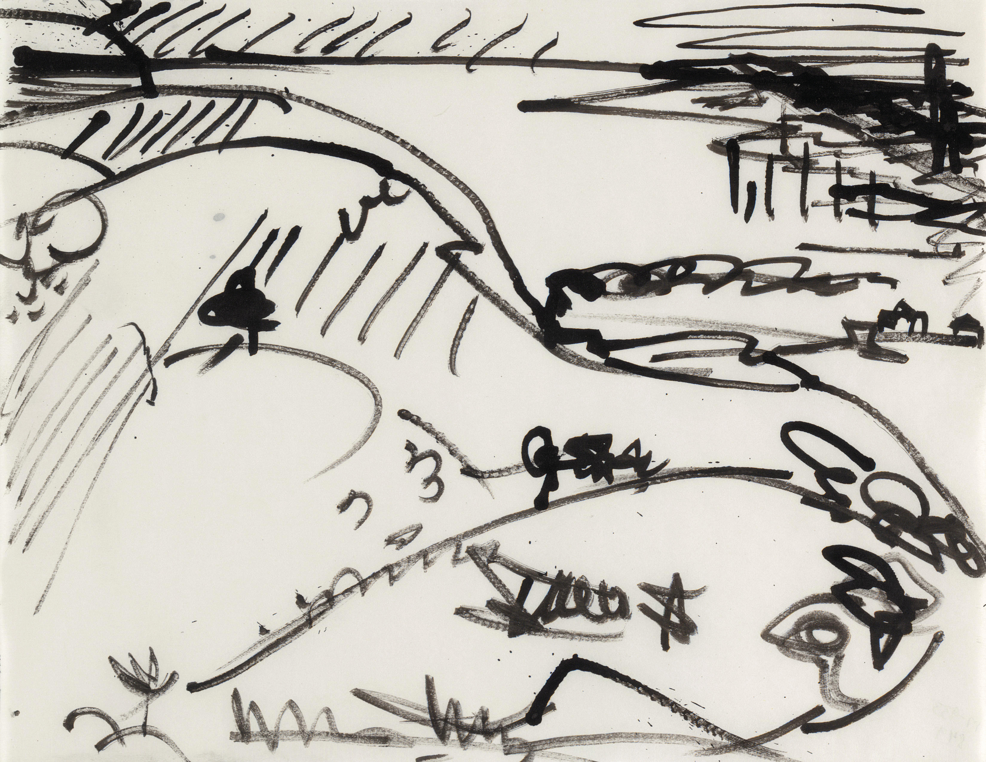 Hans Hofmann — Без названия