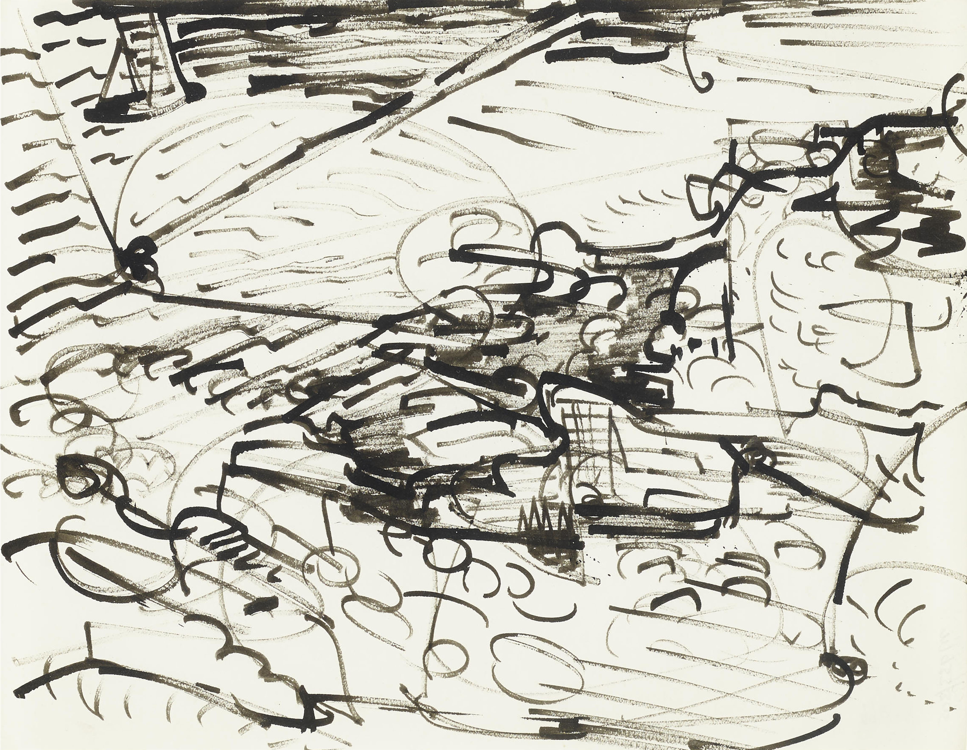 Hans Hofmann — Без названия