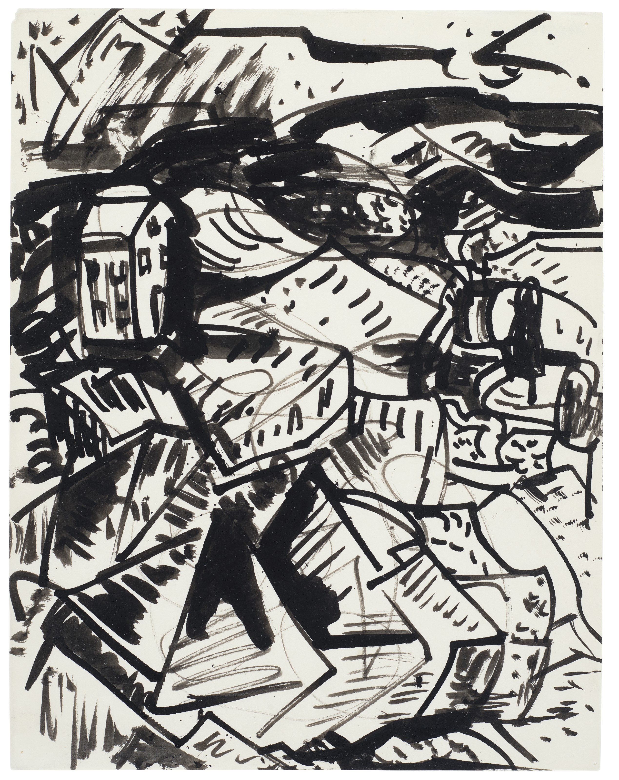 Hans Hofmann — Без названия