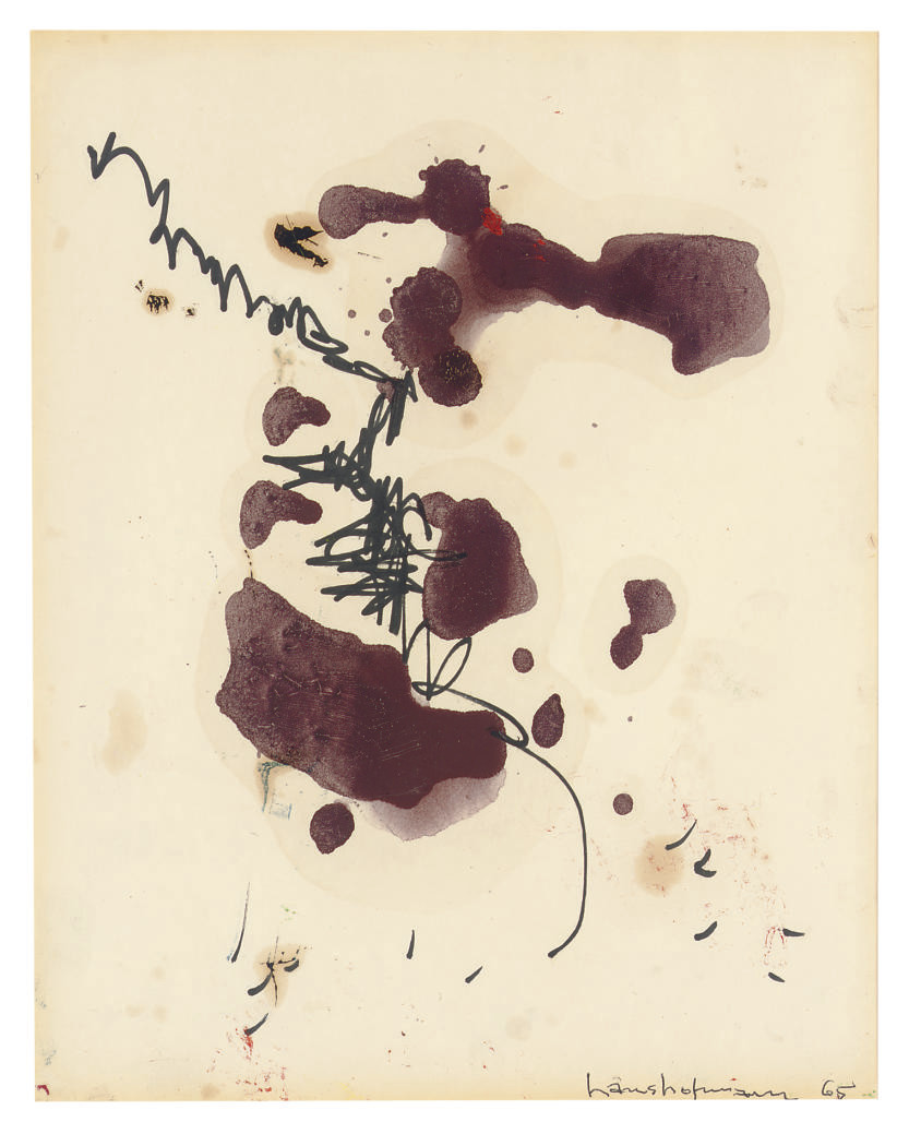 Hans Hofmann — Серия Dec '65' № 6 (фиолетовая)