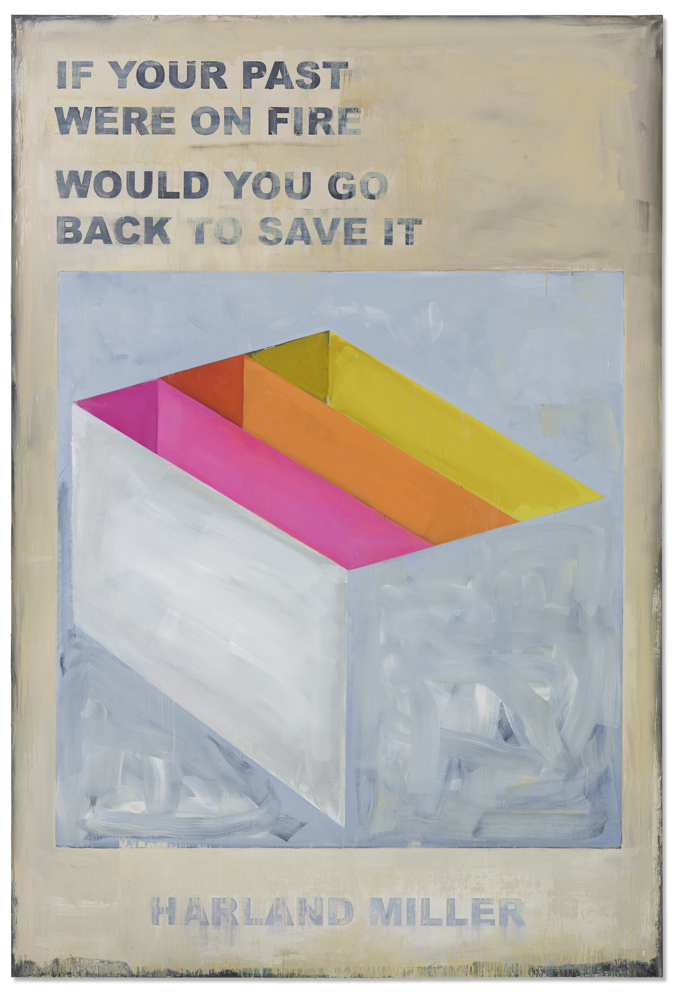 Harland Miller — Если бы Твое Прошлое было в Огне, Ты бы вернулся, чтобы спасти его