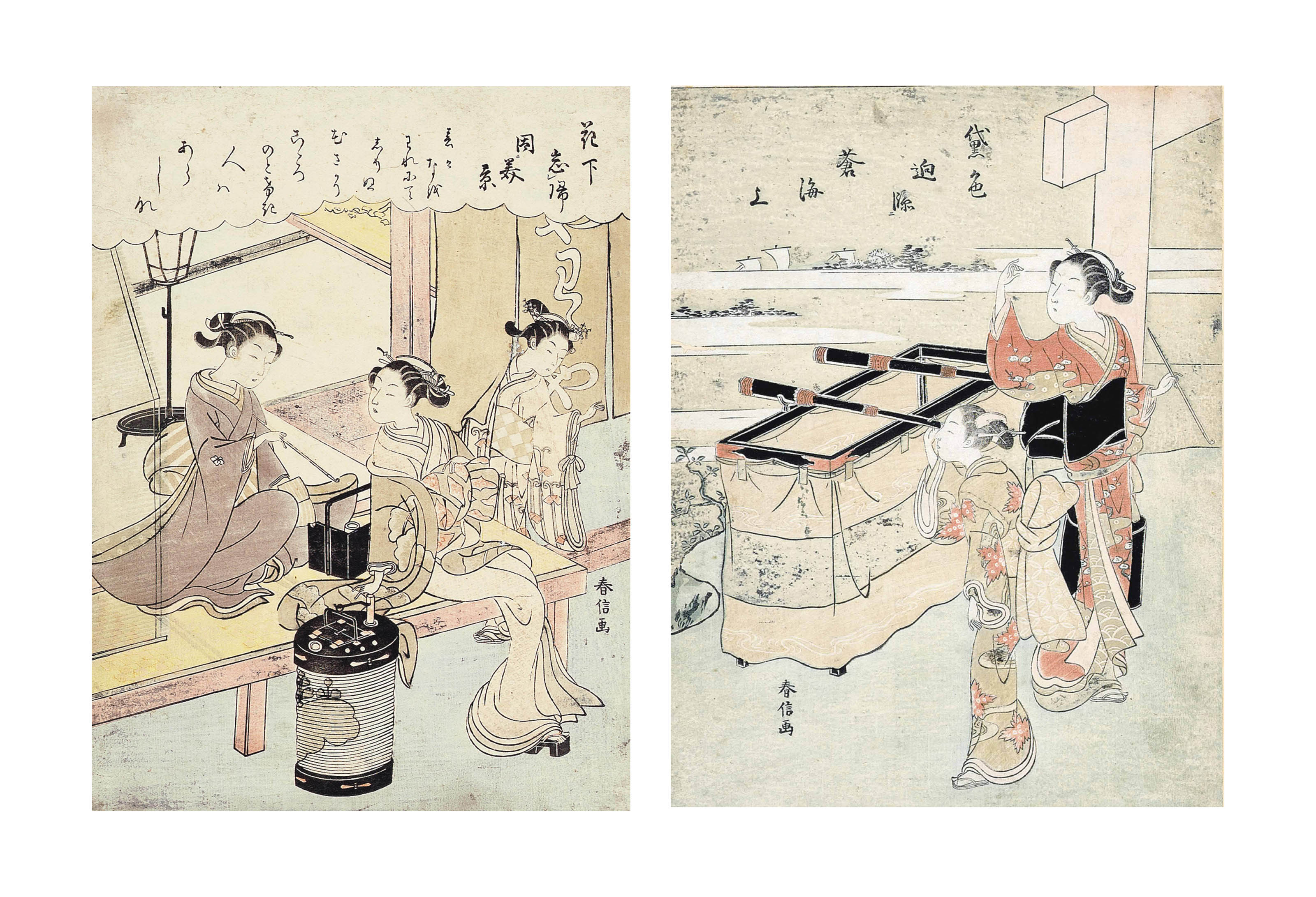 Harunobu Suzuki — Судзуки Харунобу (1724-1770)