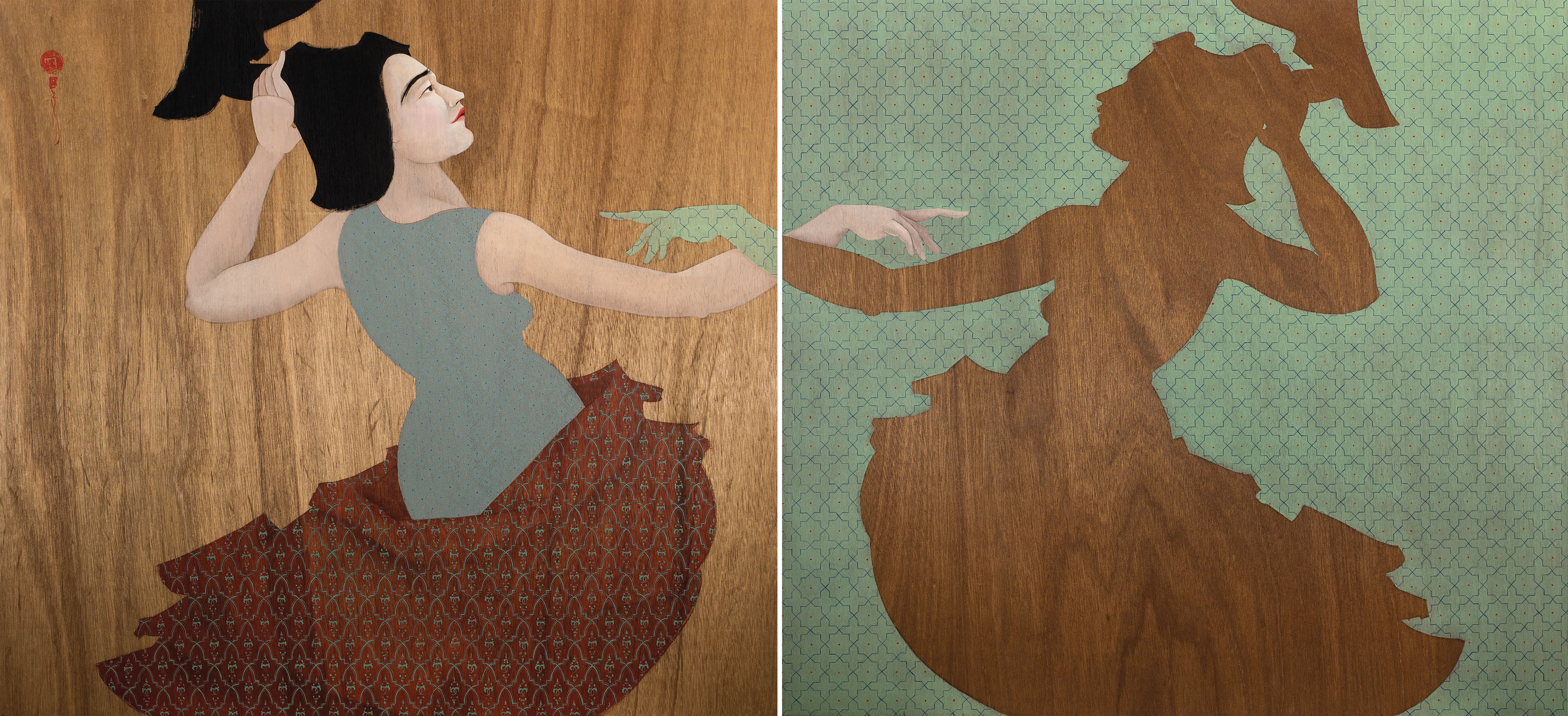 Hayv Kahraman — Диптих Кавлии