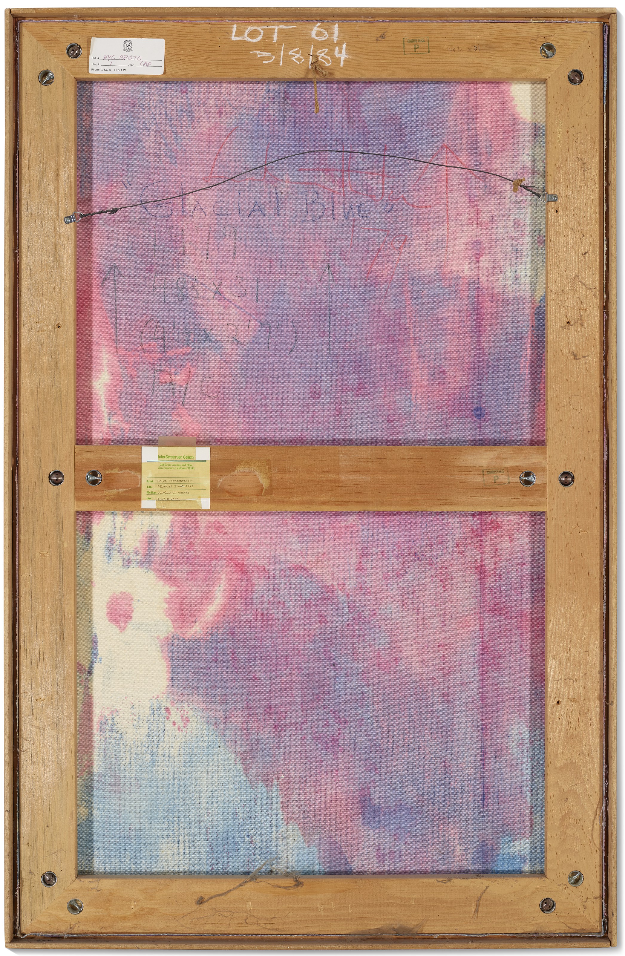 Helen Frankenthaler — Ледяная синева, изображение 4