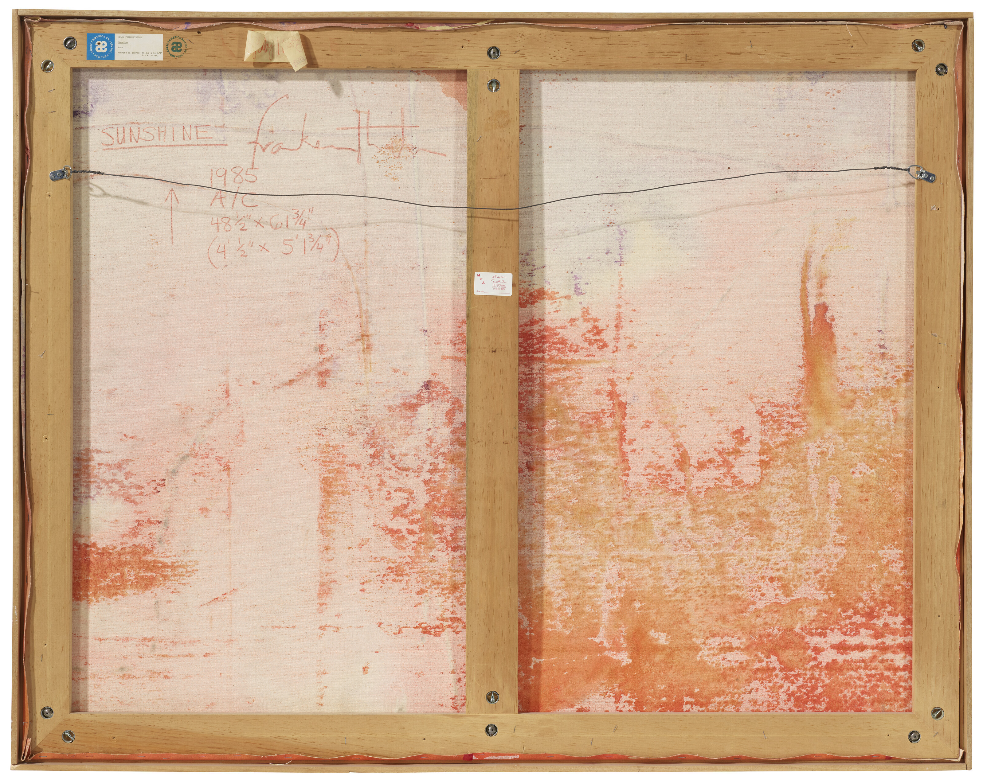 Helen Frankenthaler — Солнечный свет, изображение 3
