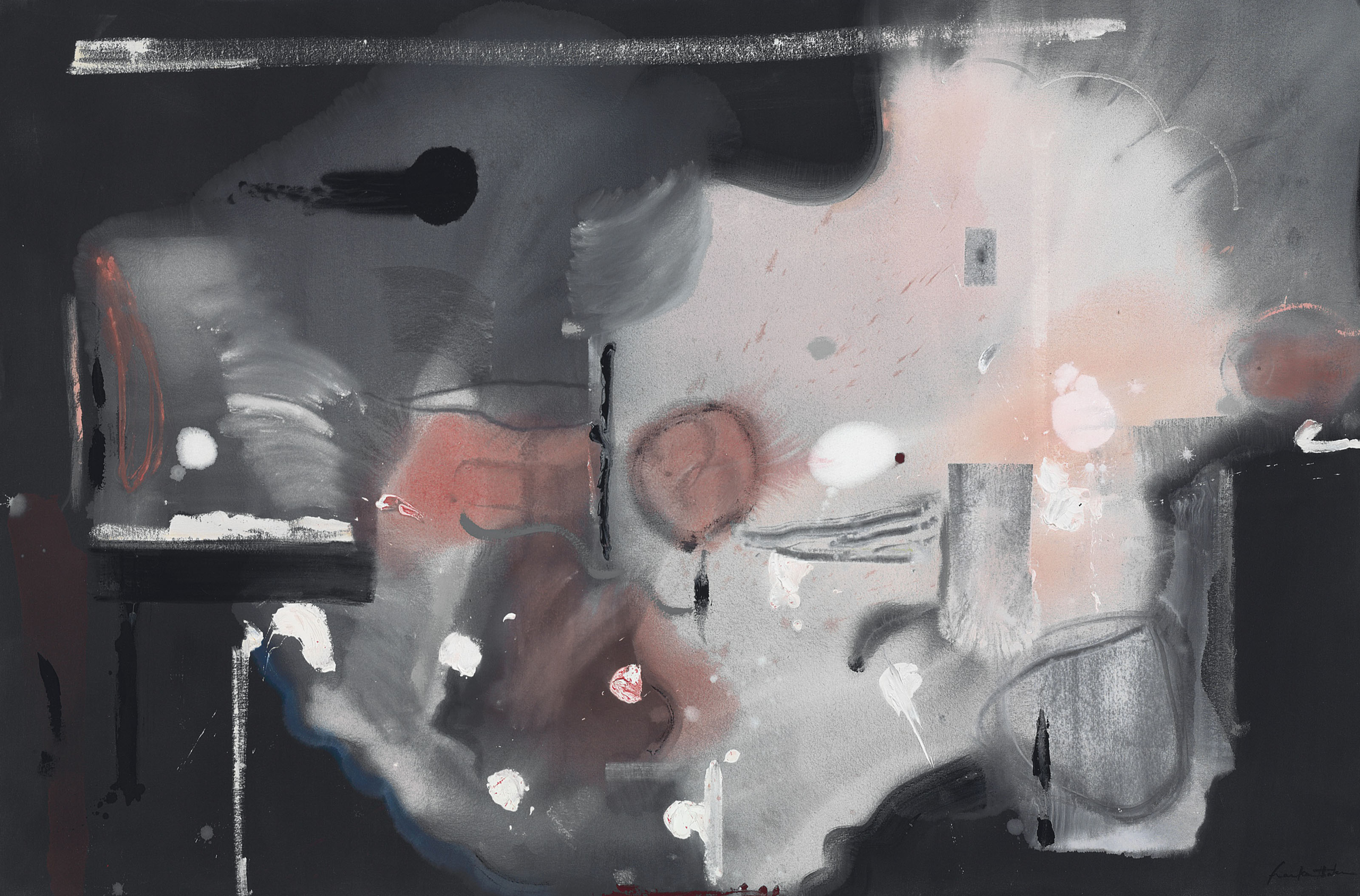 Helen Frankenthaler — Пепел и тлеющие угли