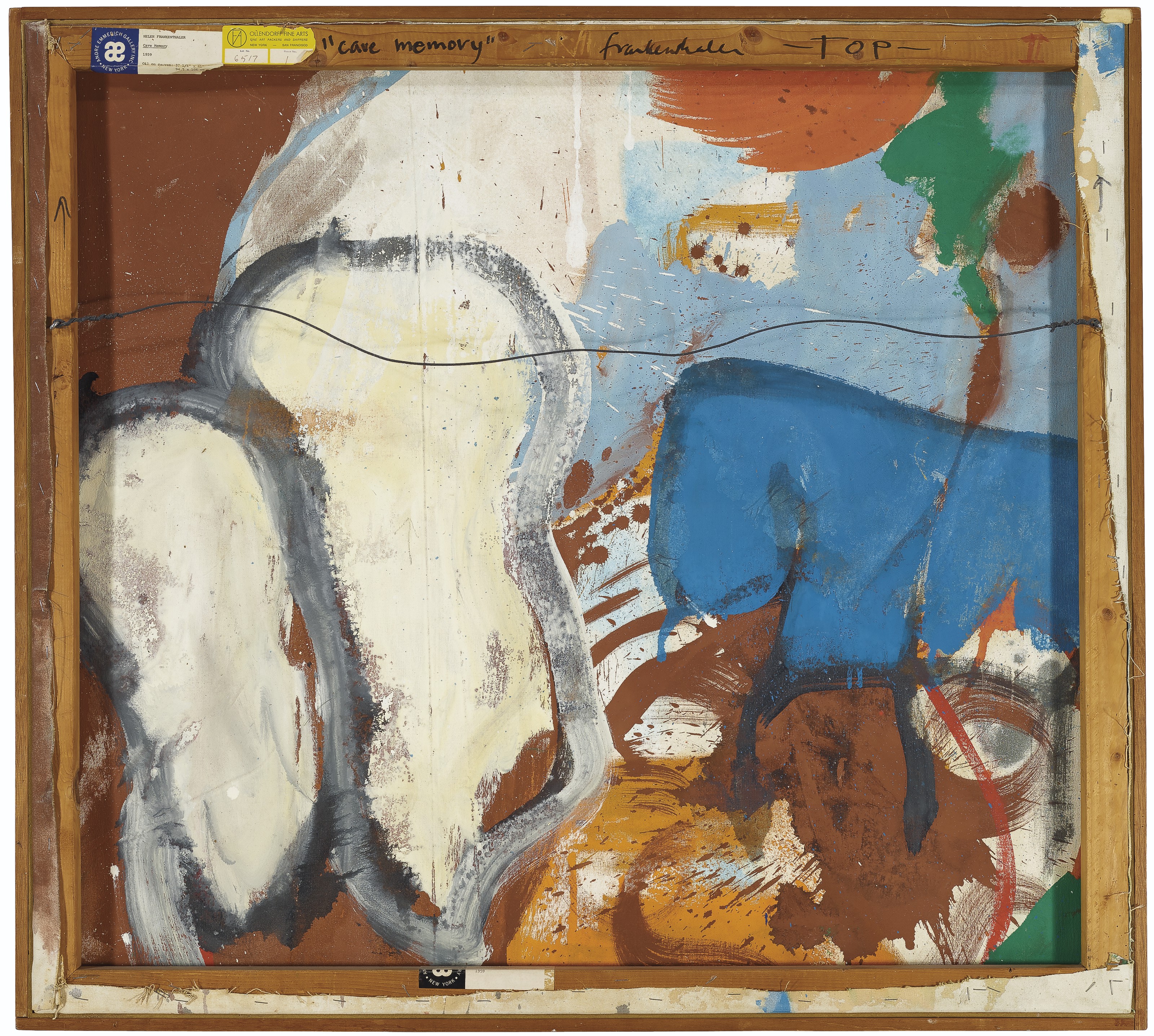 Helen Frankenthaler — Пещерная память, изображение 2