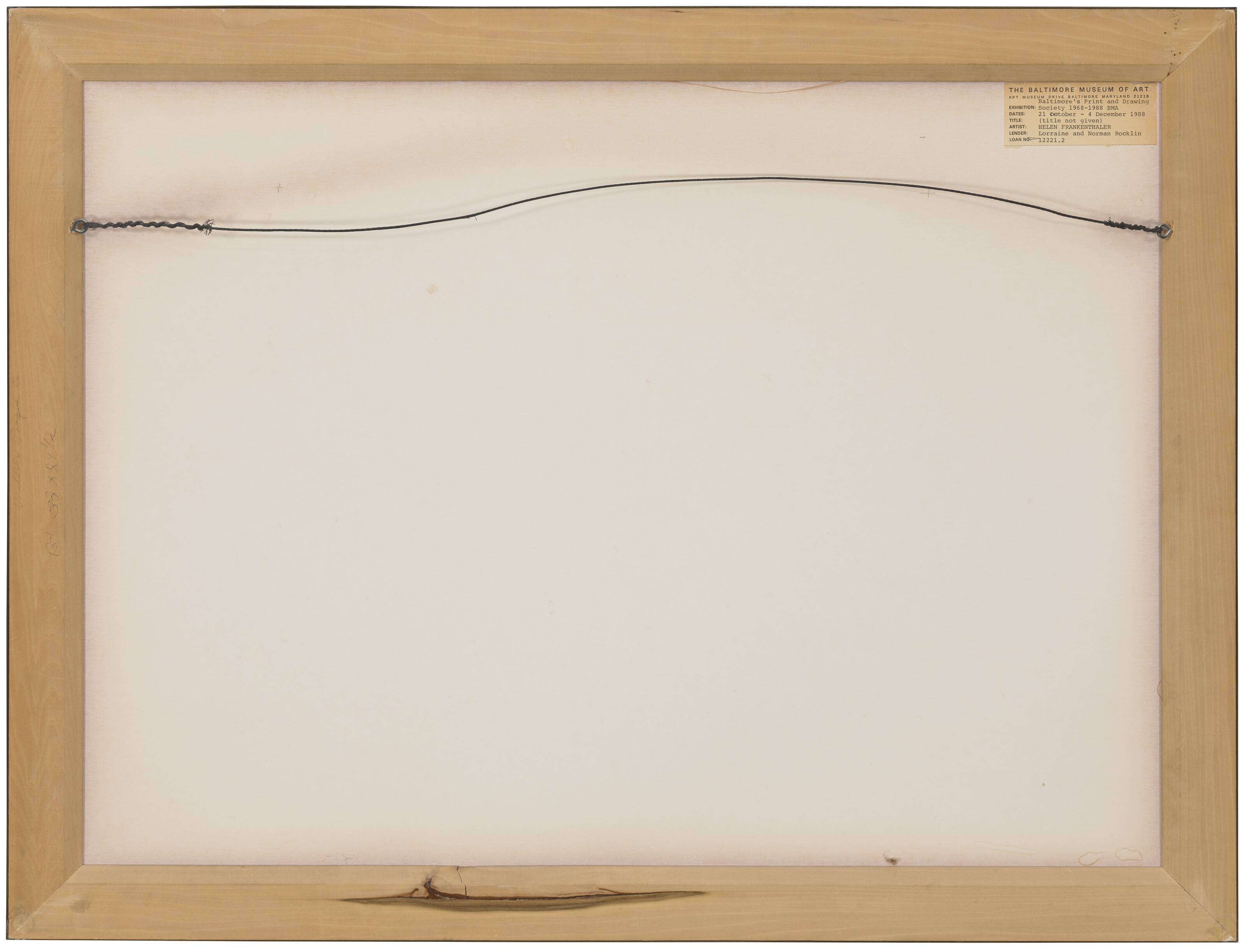 Helen Frankenthaler — Без названия, изображение 3