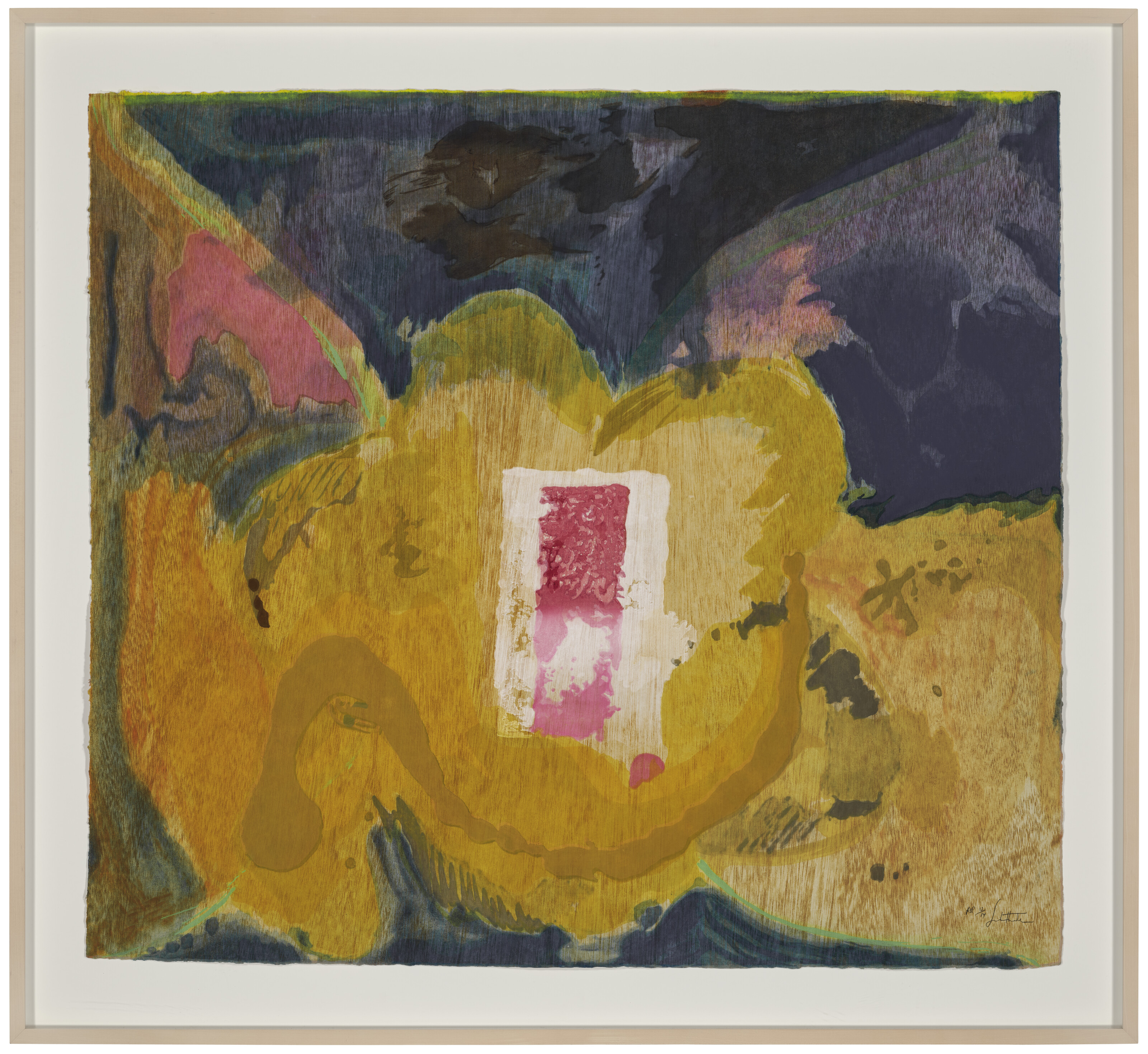 Helen Frankenthaler — "Сказки о Гэндзи V", из "Сказок о Гэндзи", изображение 2