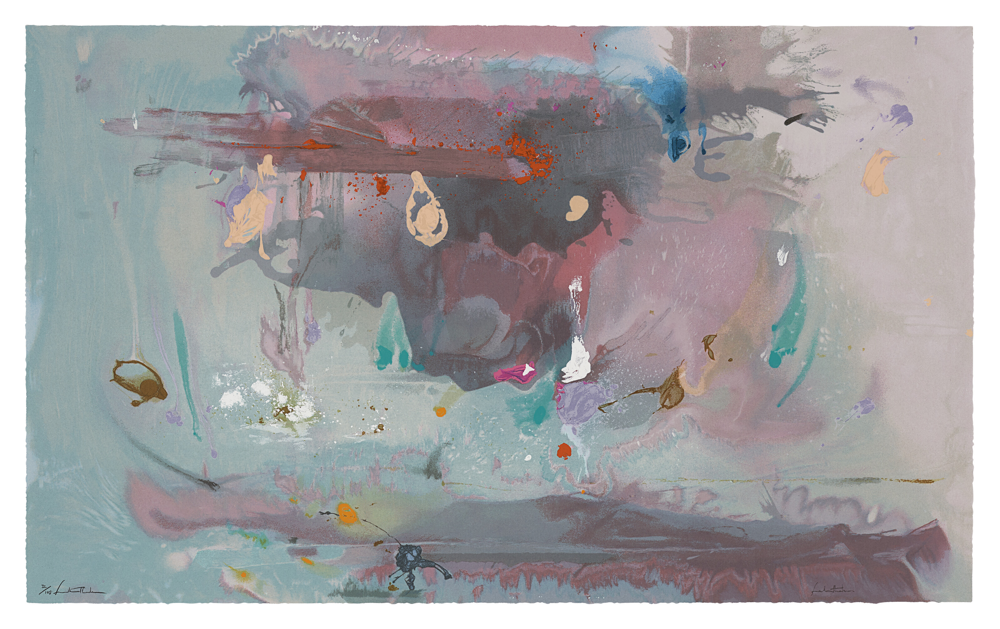 Helen Frankenthaler — Серый фейерверк