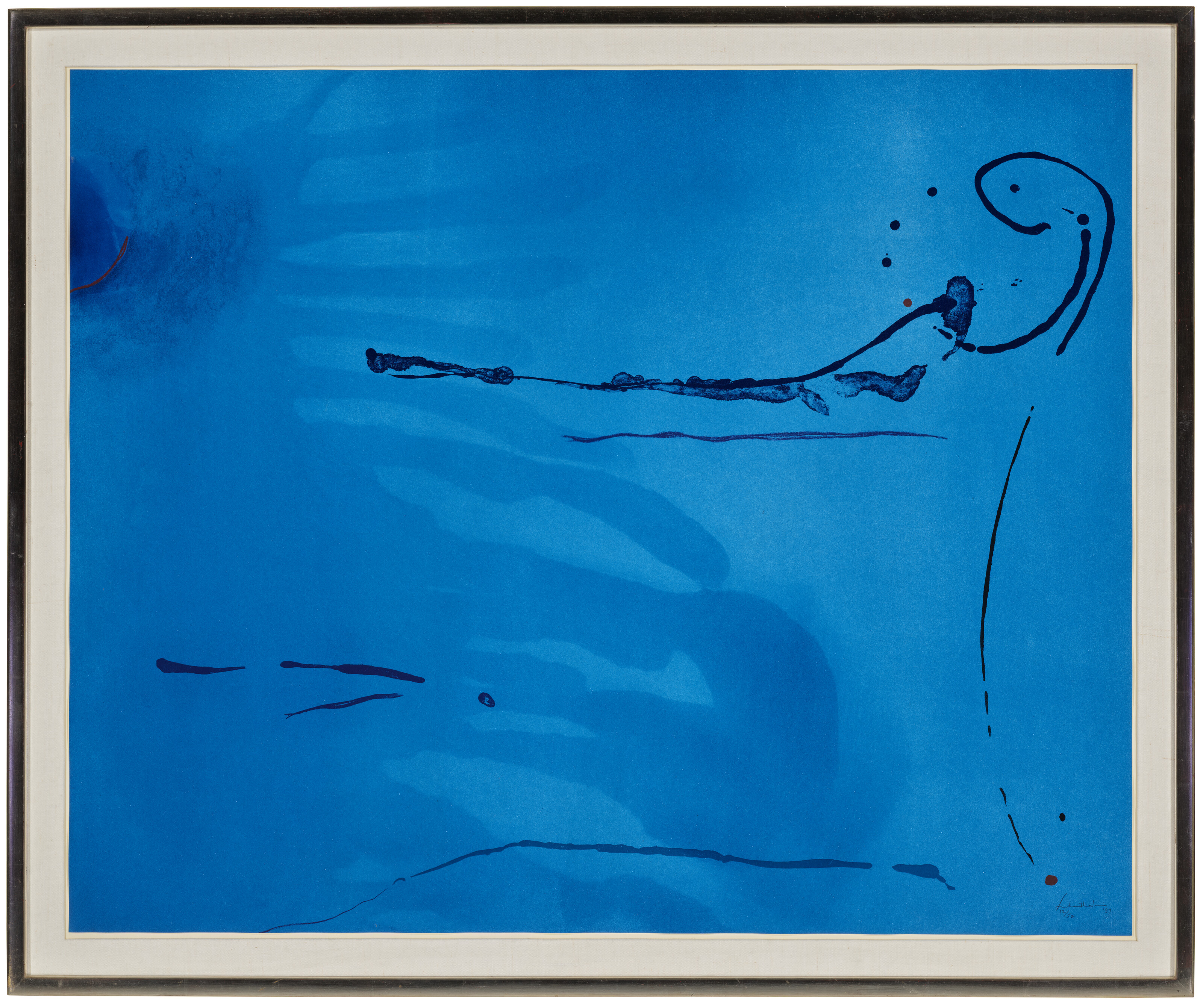 Helen Frankenthaler — Синий ток, изображение 2