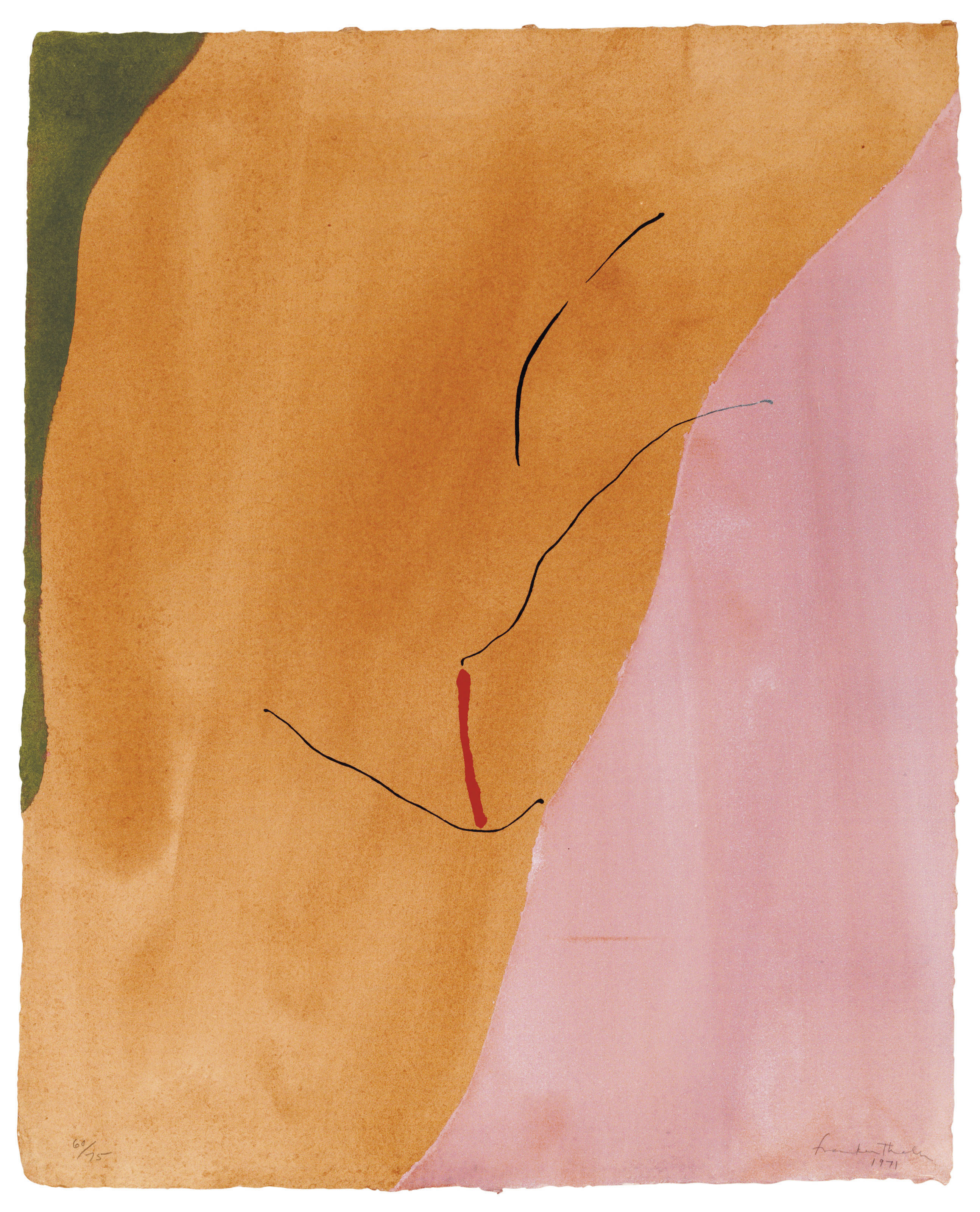 Helen Frankenthaler — Оптимистичное настроение
