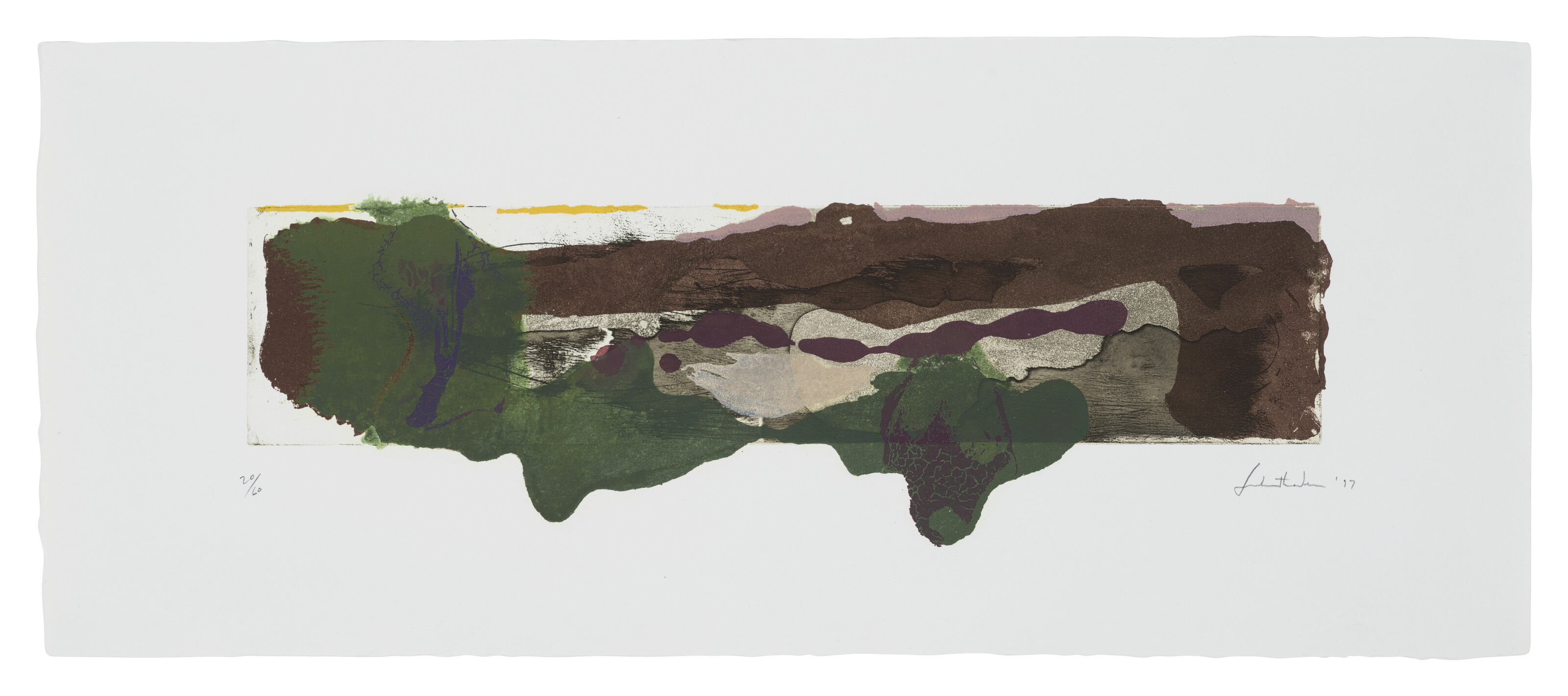 Helen Frankenthaler — Это не книга: две гравюры, изображение 2