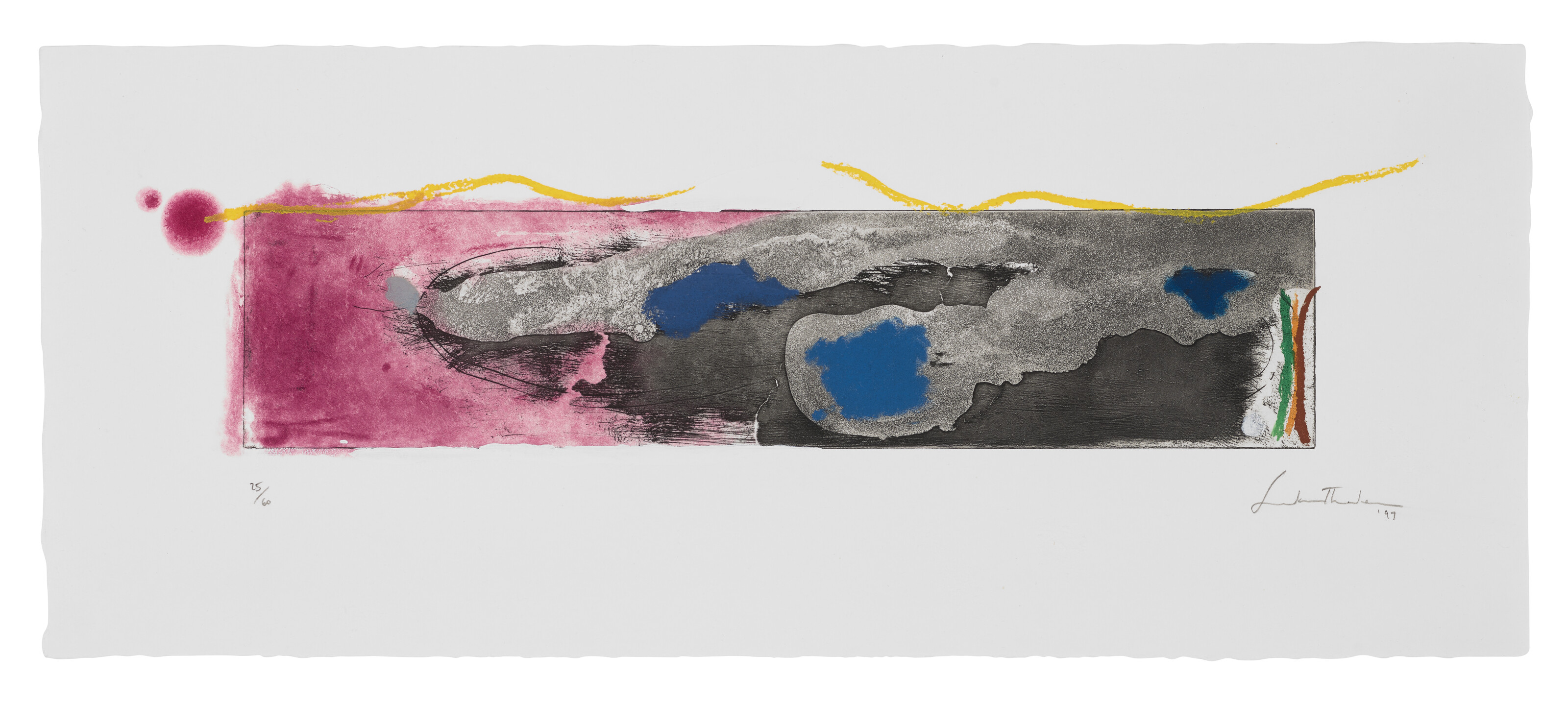 Helen Frankenthaler — Это не книга: две гравюры, изображение 3