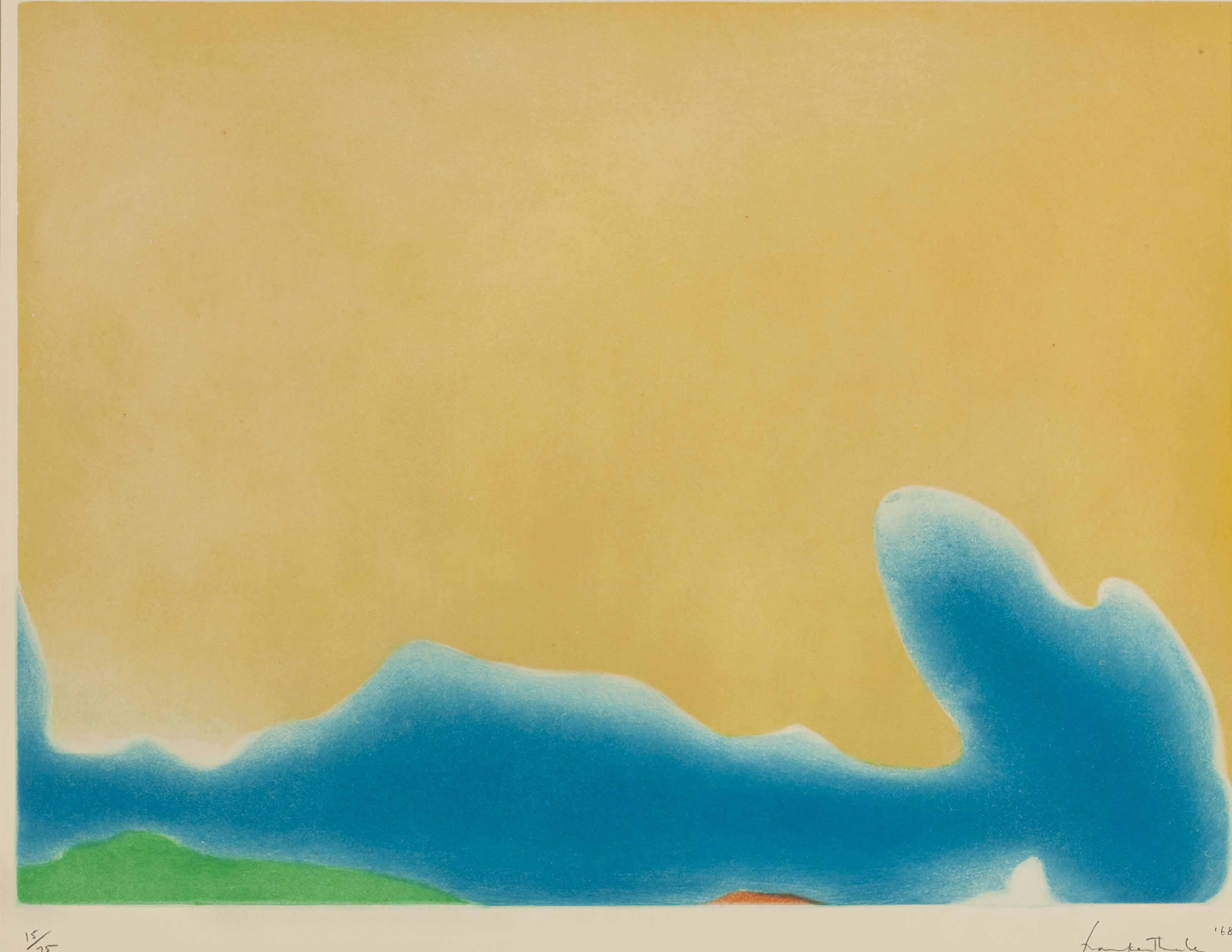 Helen Frankenthaler — Желтый промежуток