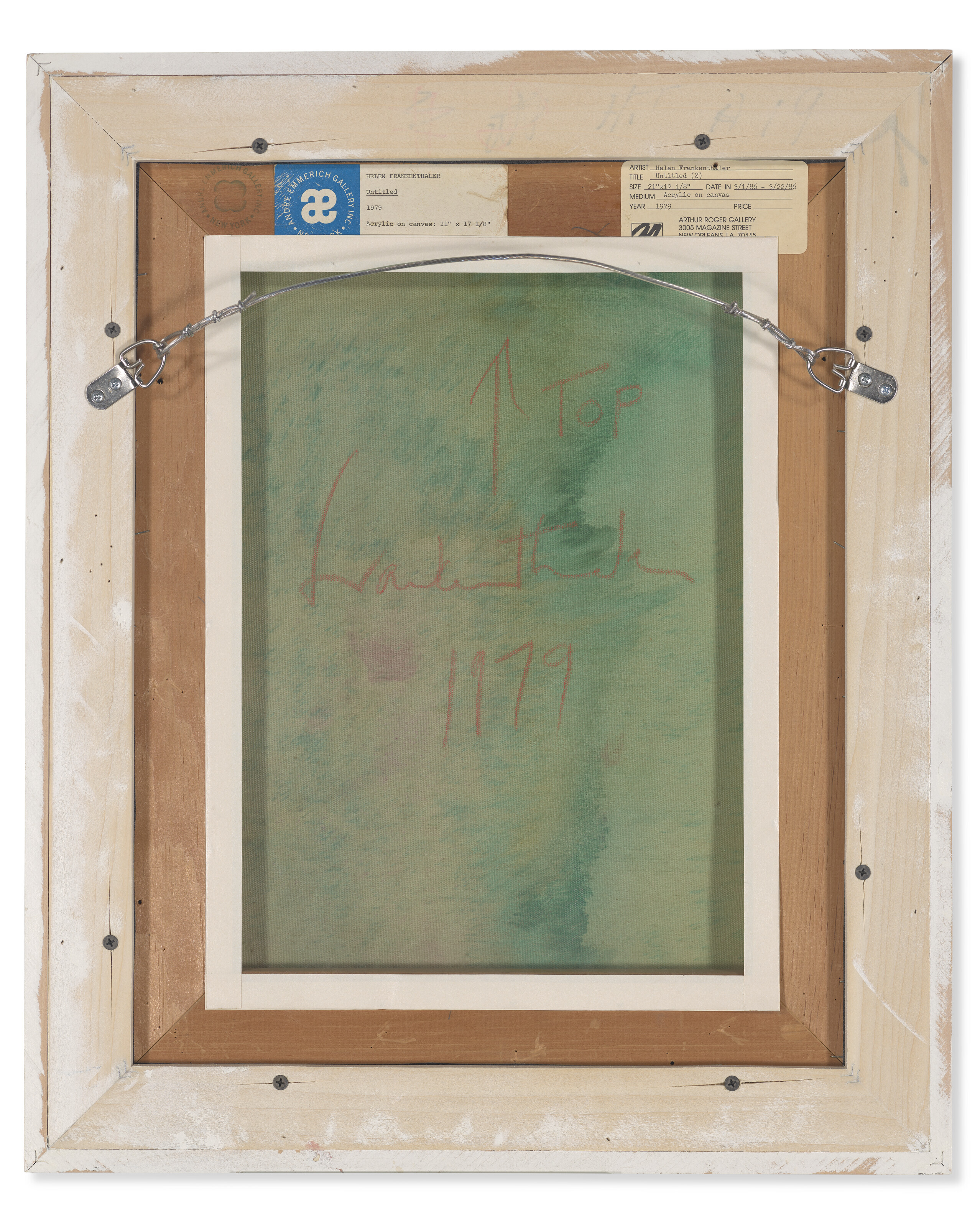 Helen Frankenthaler — Без названия, изображение 3