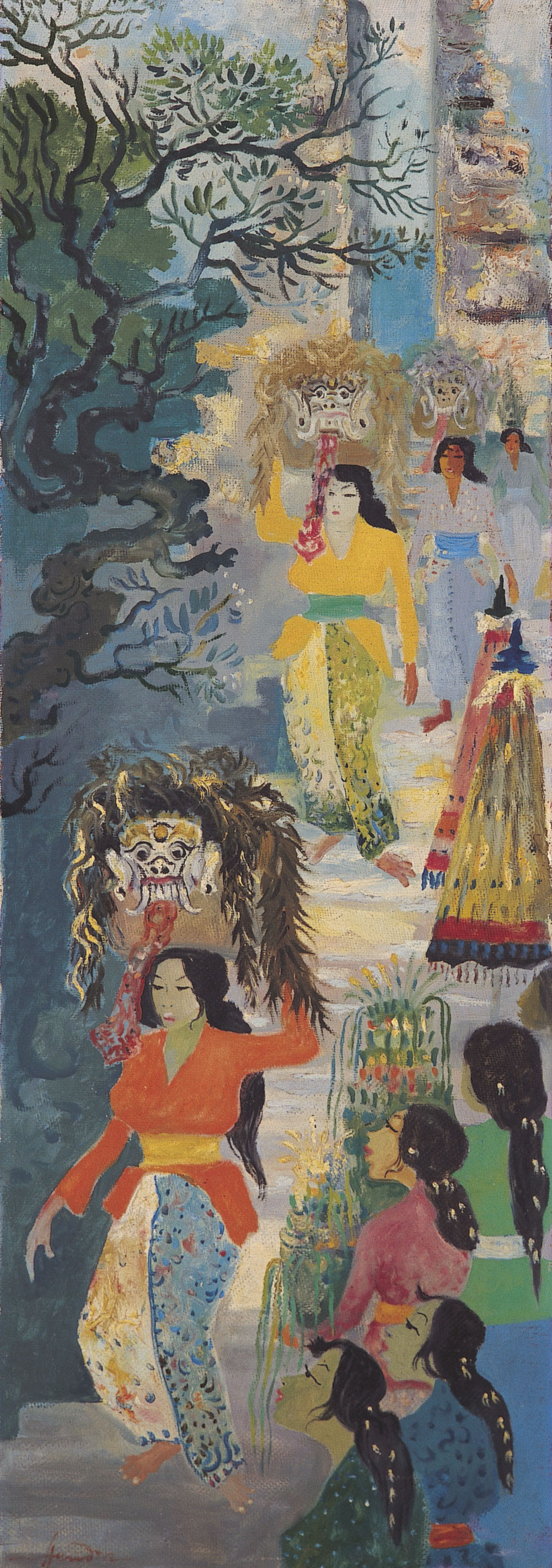 Hendra Gunawan — Храмовая процессия