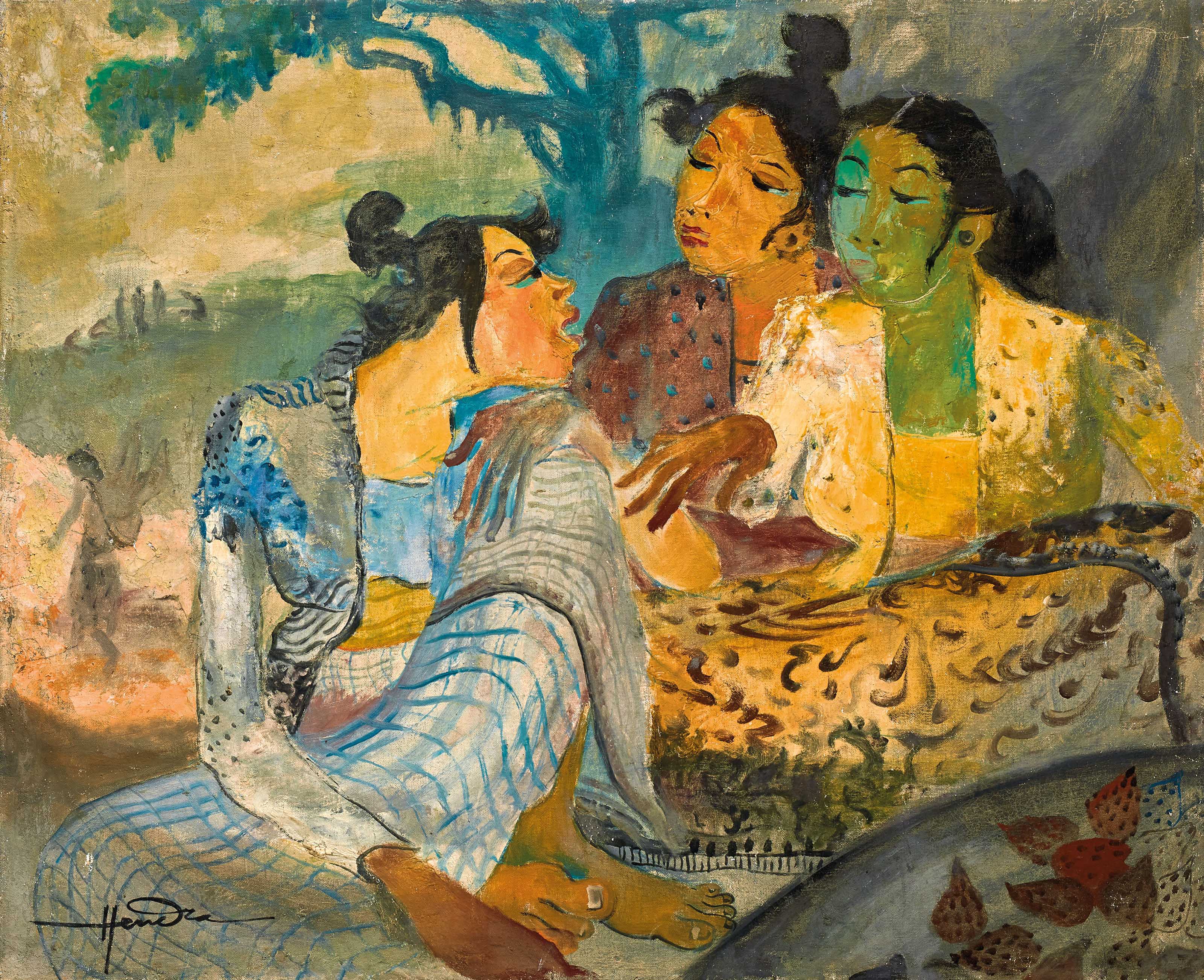 Hendra Gunawan — Три женщины
