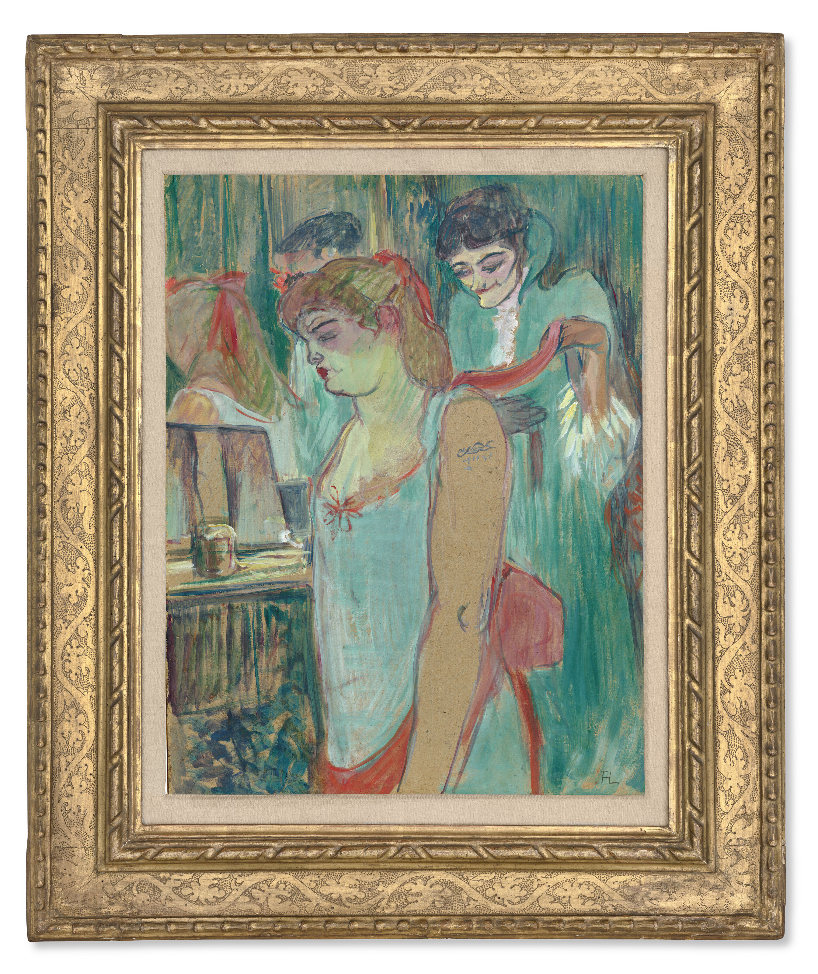 Henri de Toulouse-Lautrec — Женская татуировка, изображение 2