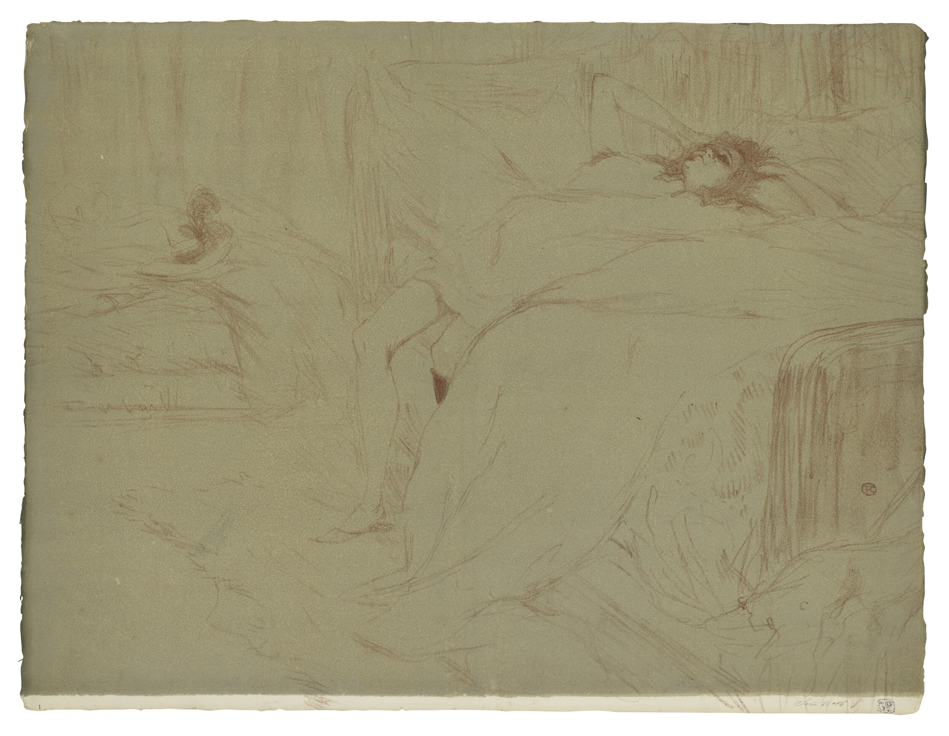 Henri de Toulouse-Lautrec — Эллы, изображение 14