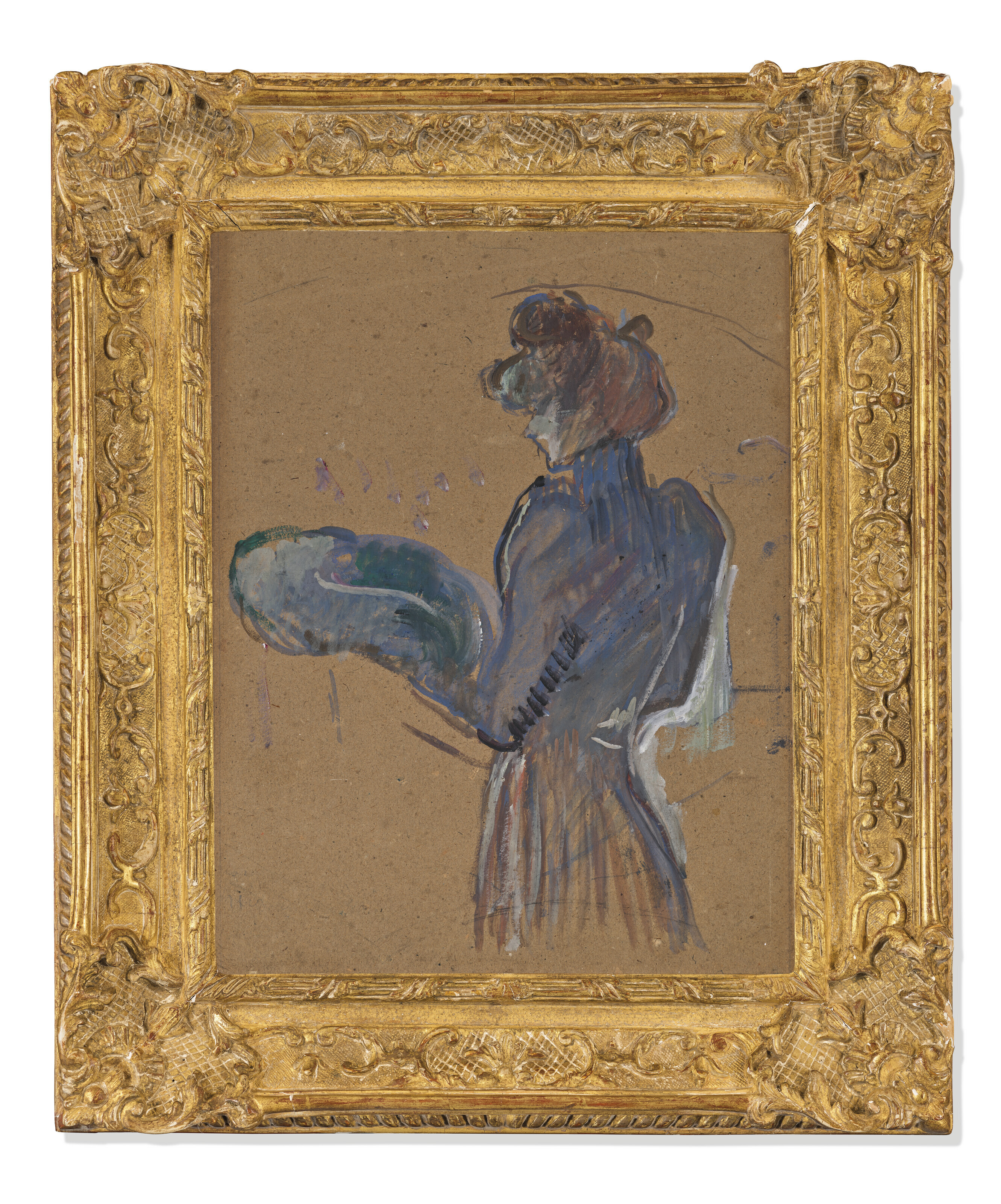 Henri de Toulouse-Lautrec — Модистка, мадемуазель Маргуэн, изображение 4