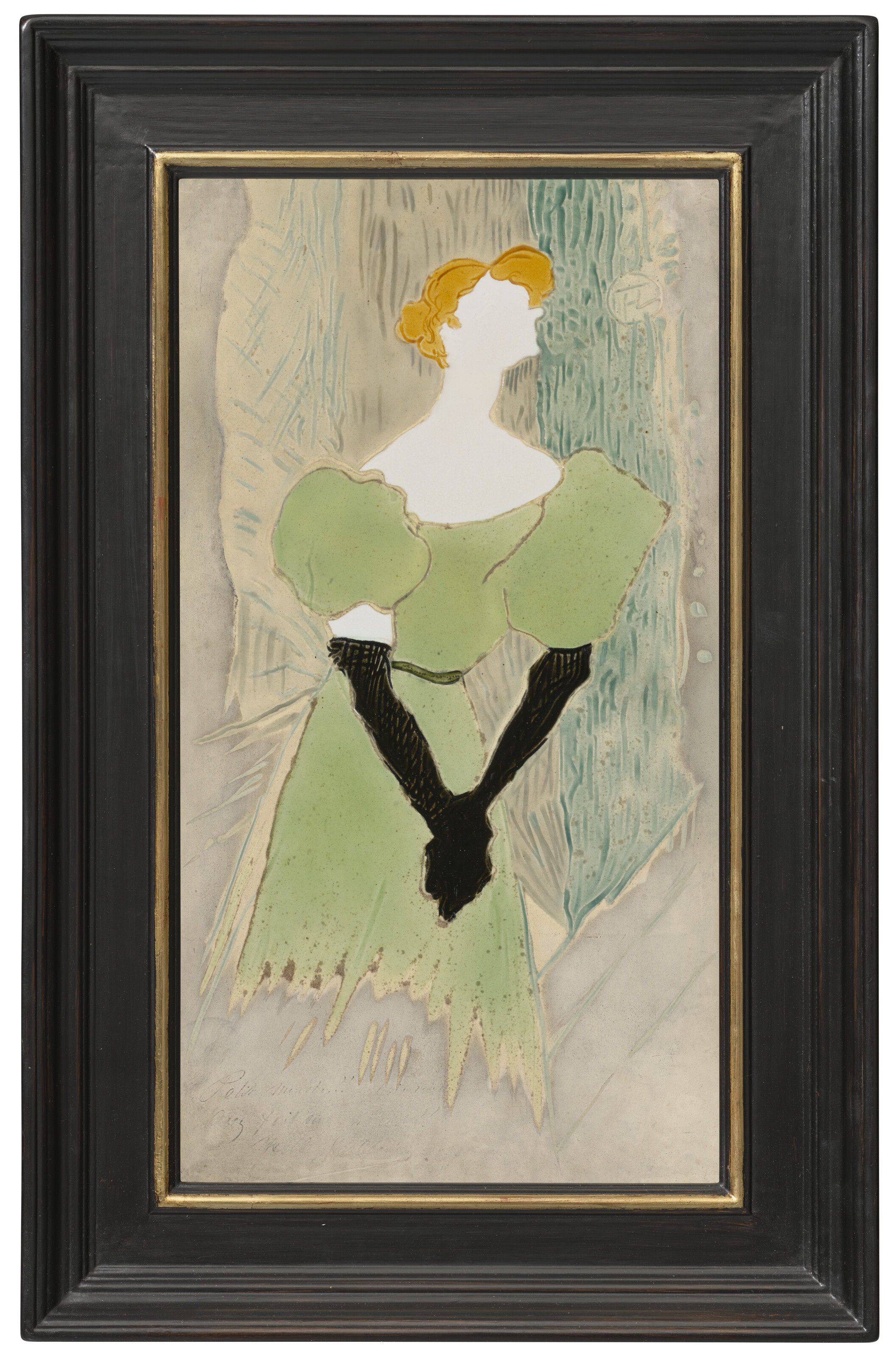 Henri de Toulouse-Lautrec — Иветта Гильбер, изображение 3