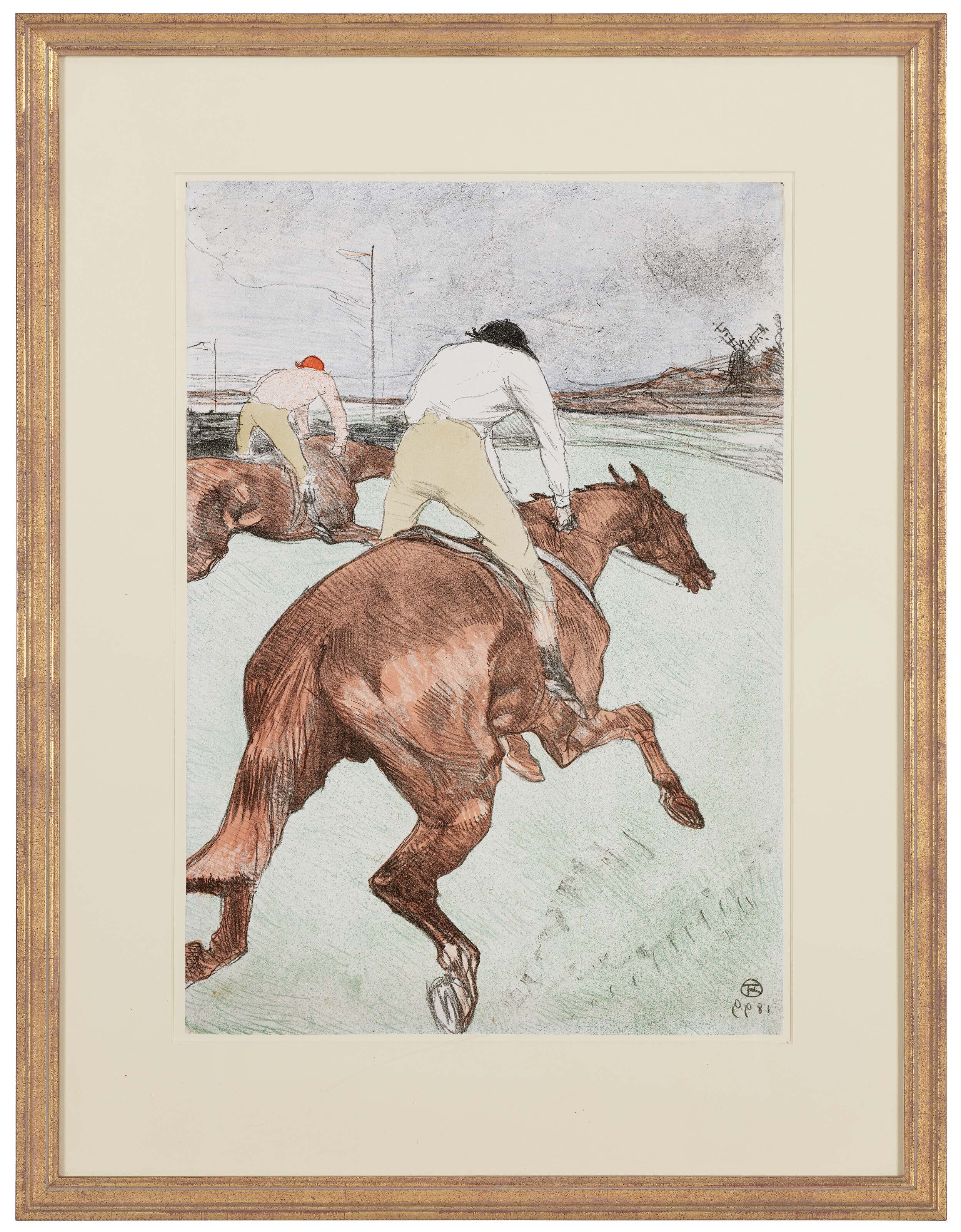 Henri de Toulouse-Lautrec — Ле-жокей, изображение 2