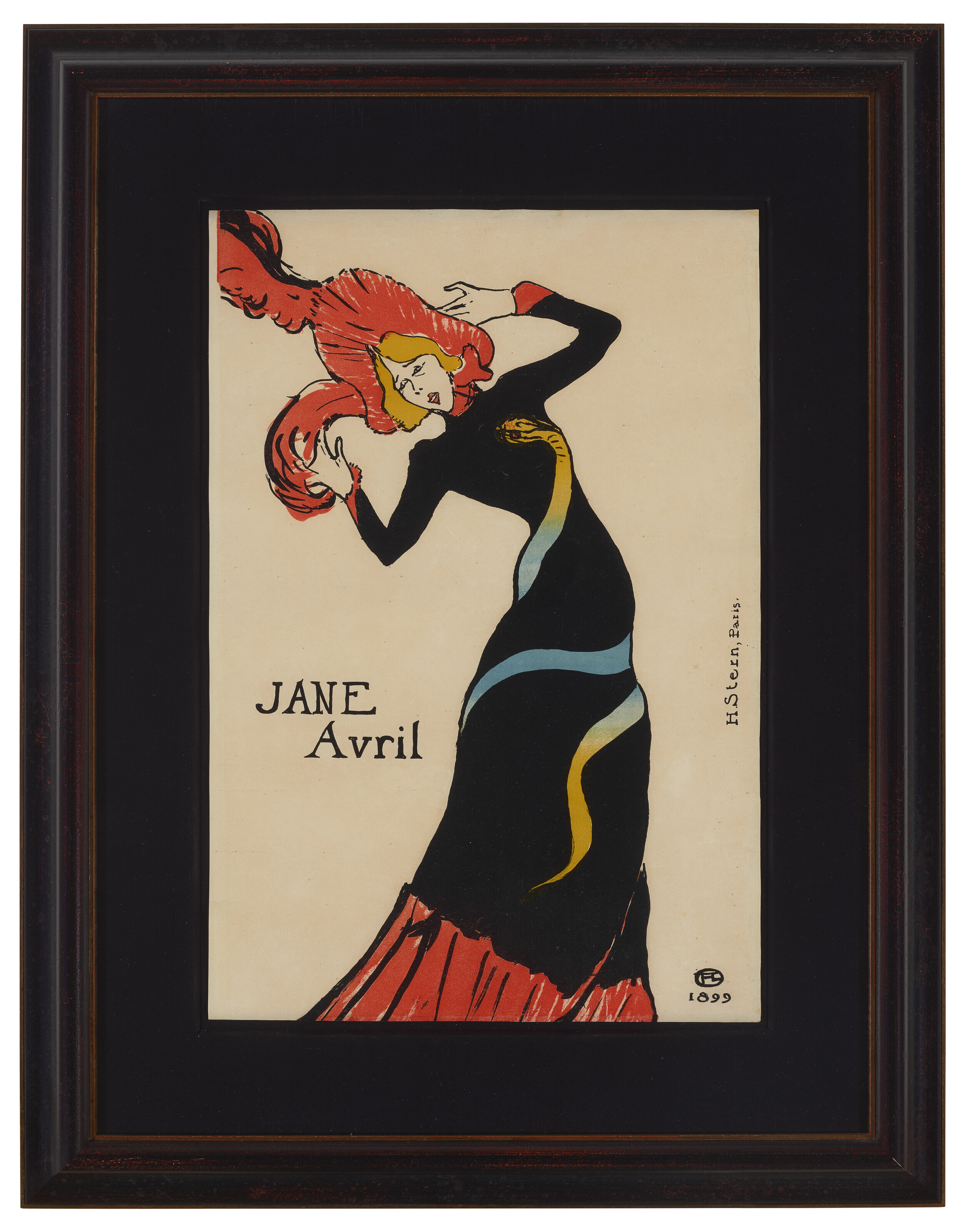 Henri de Toulouse-Lautrec — Джейн Аврил, изображение 2