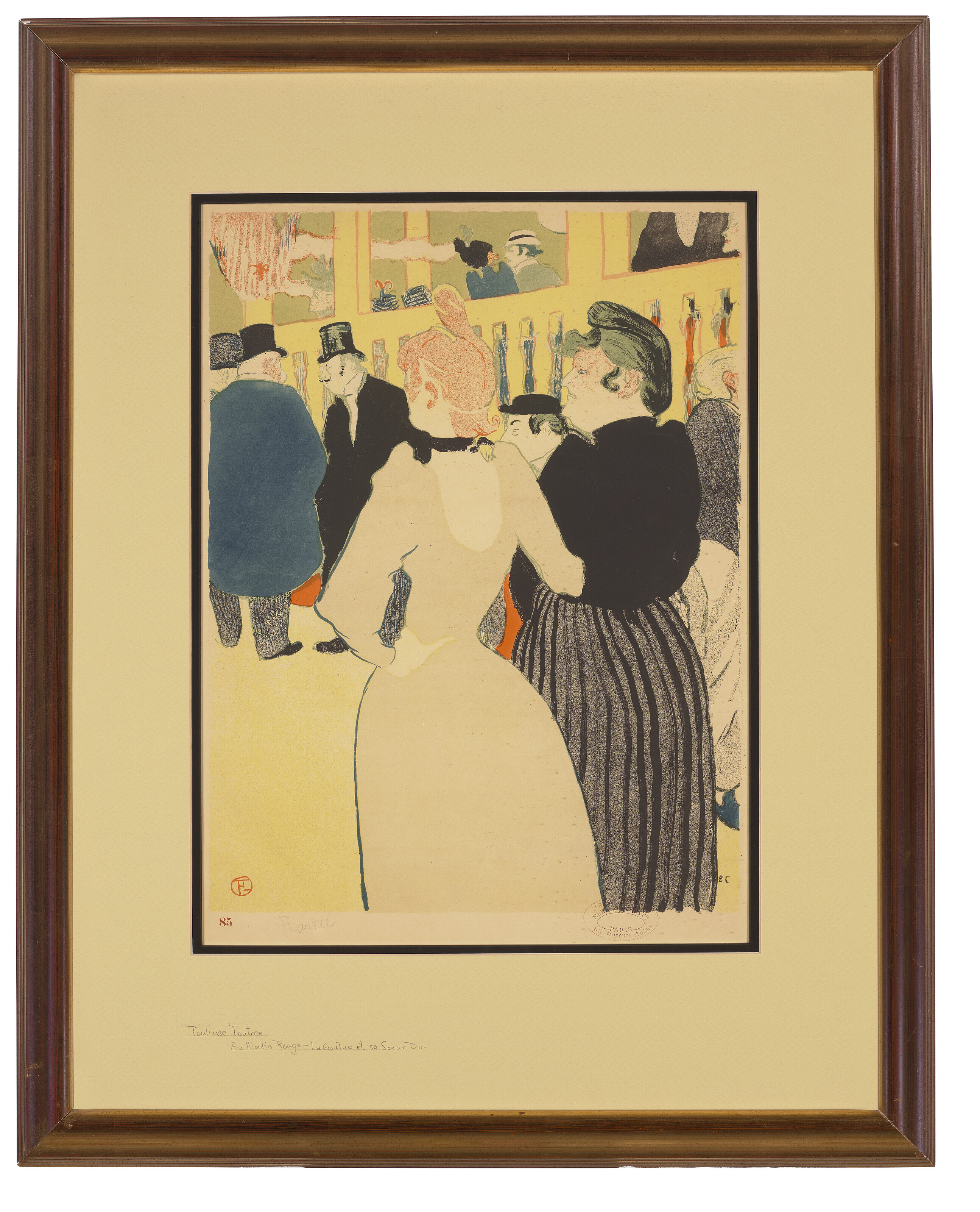 Henri de Toulouse-Lautrec — В "Мулен Руж", в "Гулянье" и "у моря", изображение 2