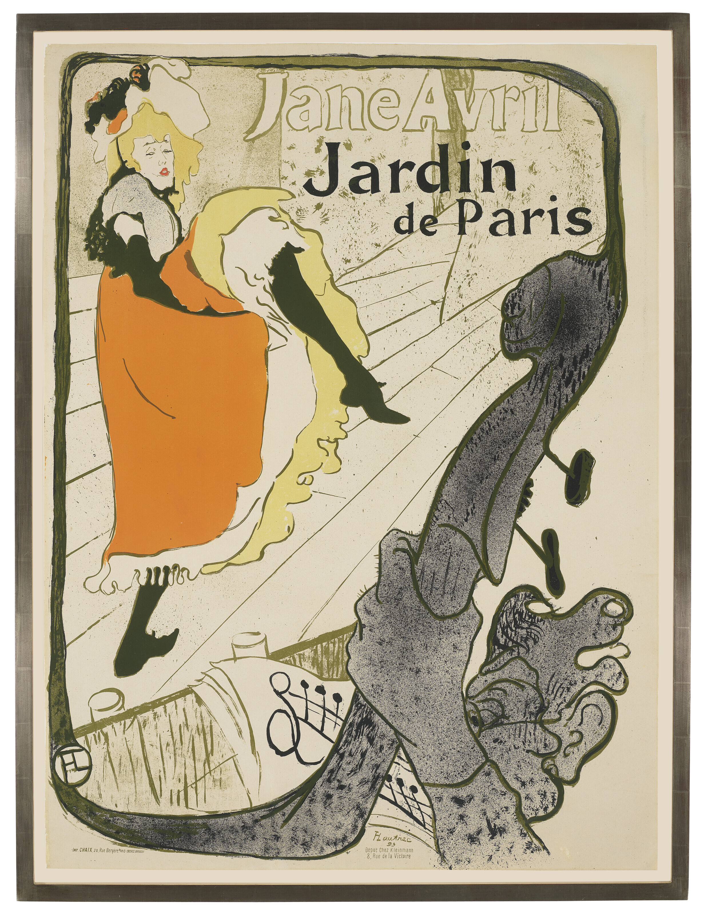 Henri de Toulouse-Lautrec — Джейн Аврил, изображение 2
