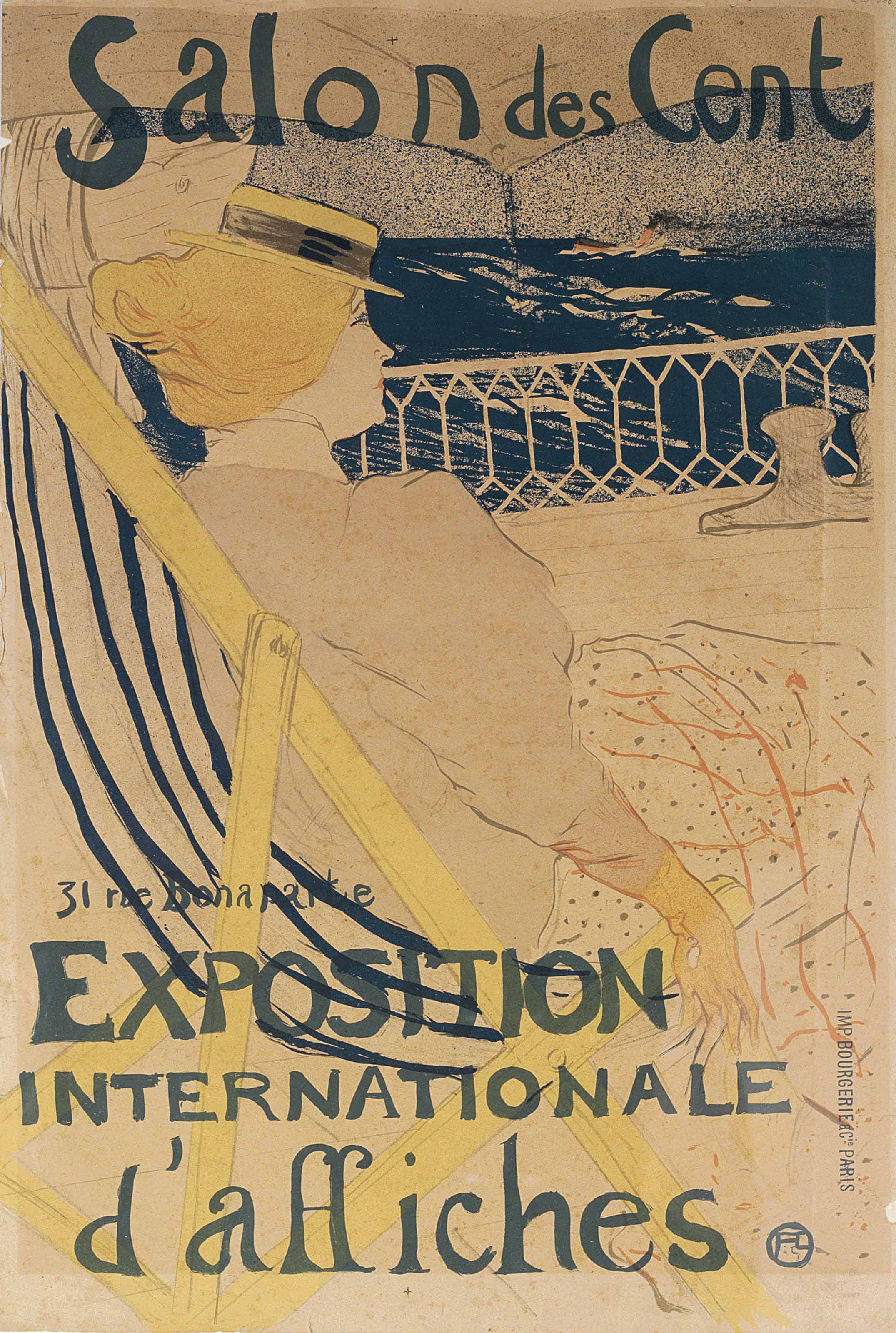 Henri de Toulouse-Lautrec — Ла Пассаж дю 54 - Набережная на яхте
