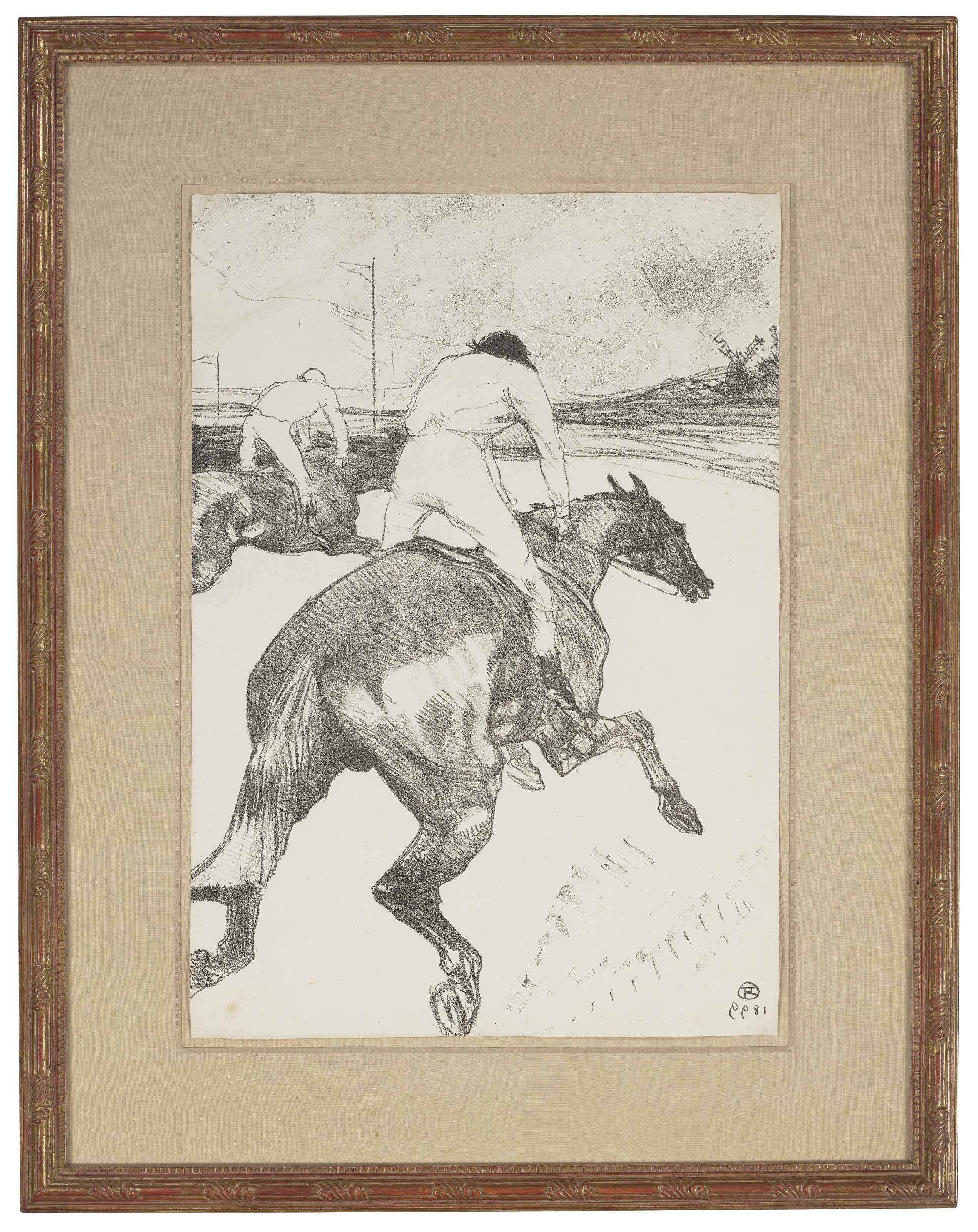 Henri de Toulouse-Lautrec — Ле-жокей, изображение 2
