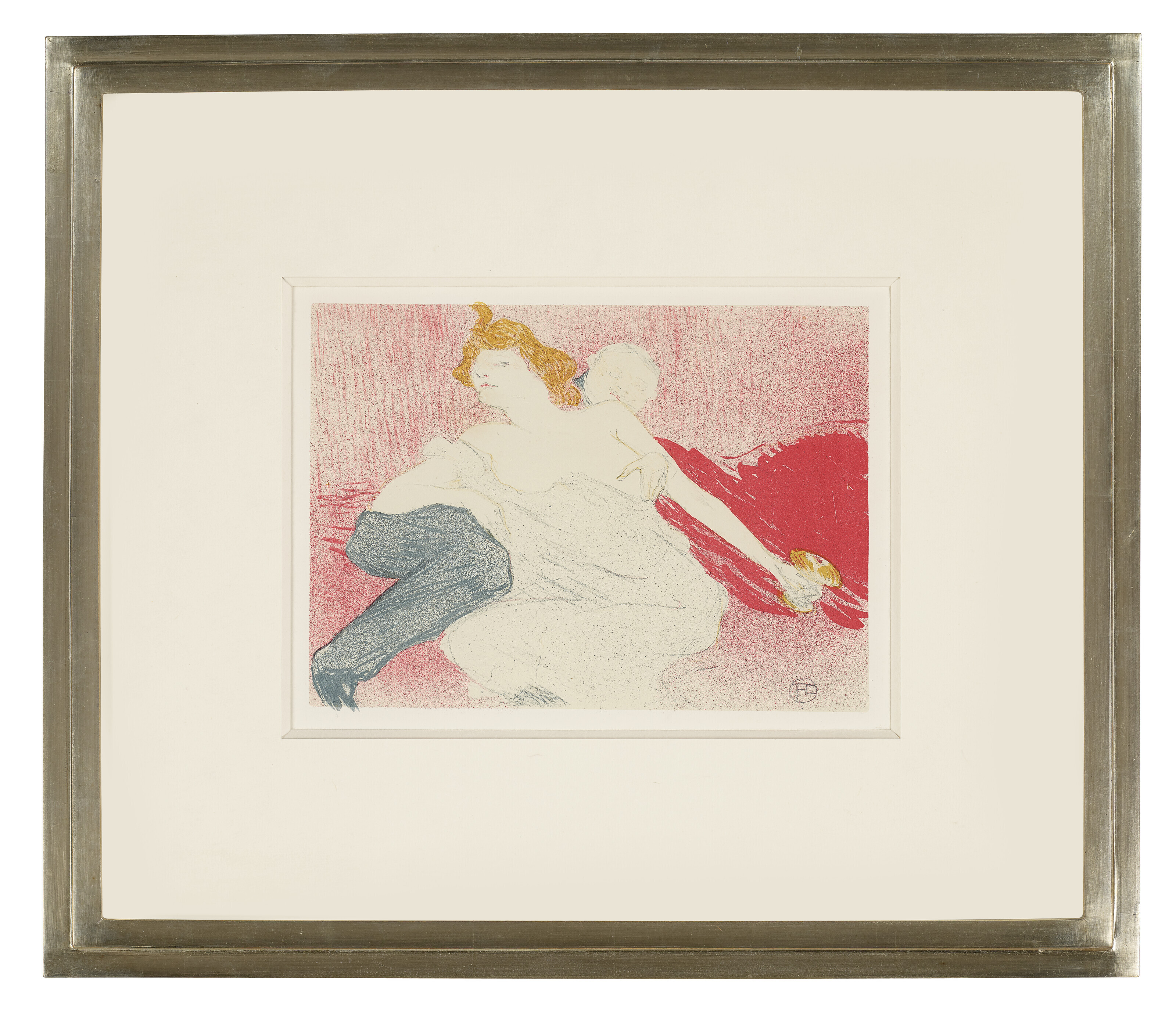 Henri de Toulouse-Lautrec — Дебош (второй план), изображение 2