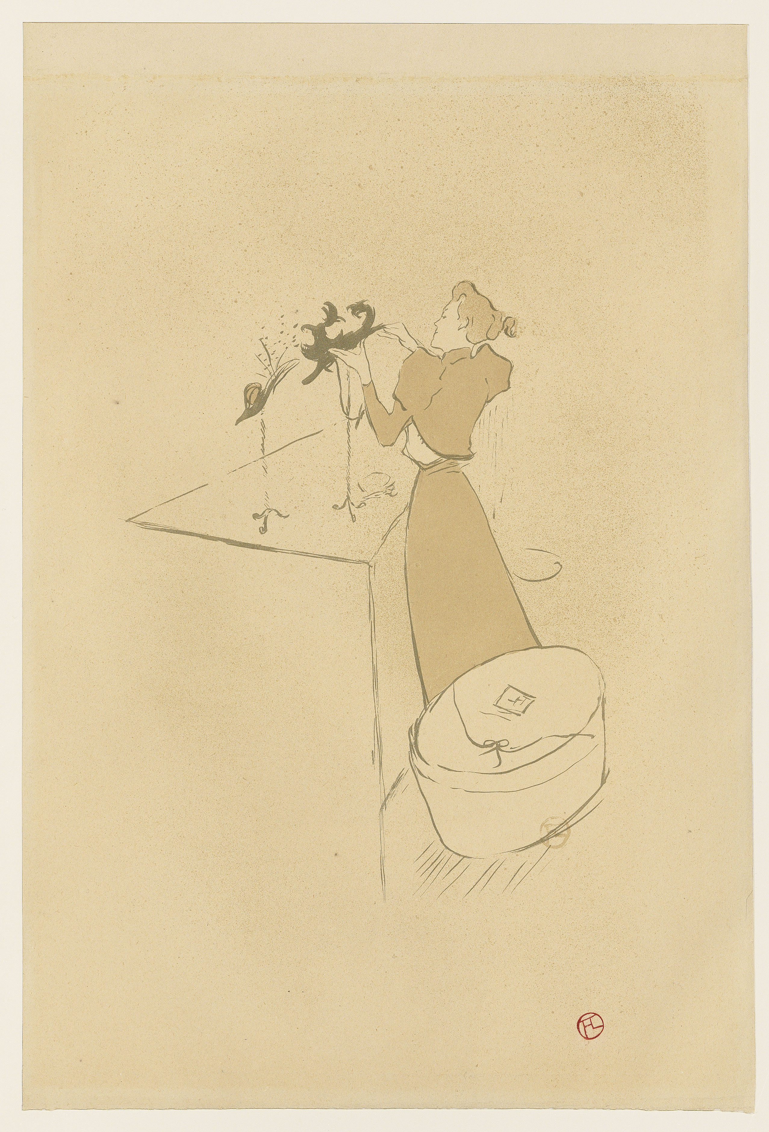 Henri de Toulouse-Lautrec — Гай и Мили танцуют в Париже на марше, изображение 2