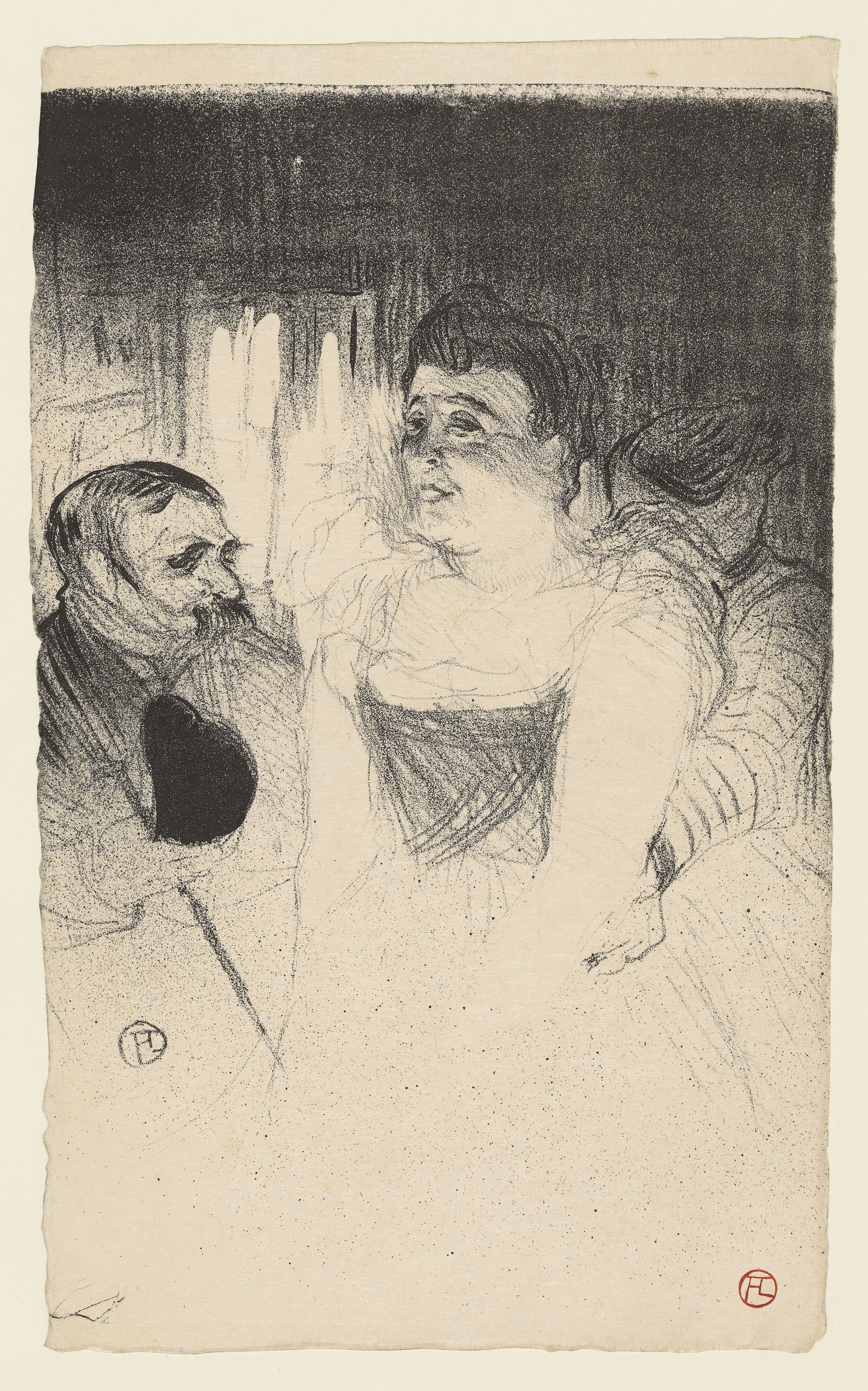 Henri de Toulouse-Lautrec — Гай и Мили танцуют в Париже на марше, изображение 3