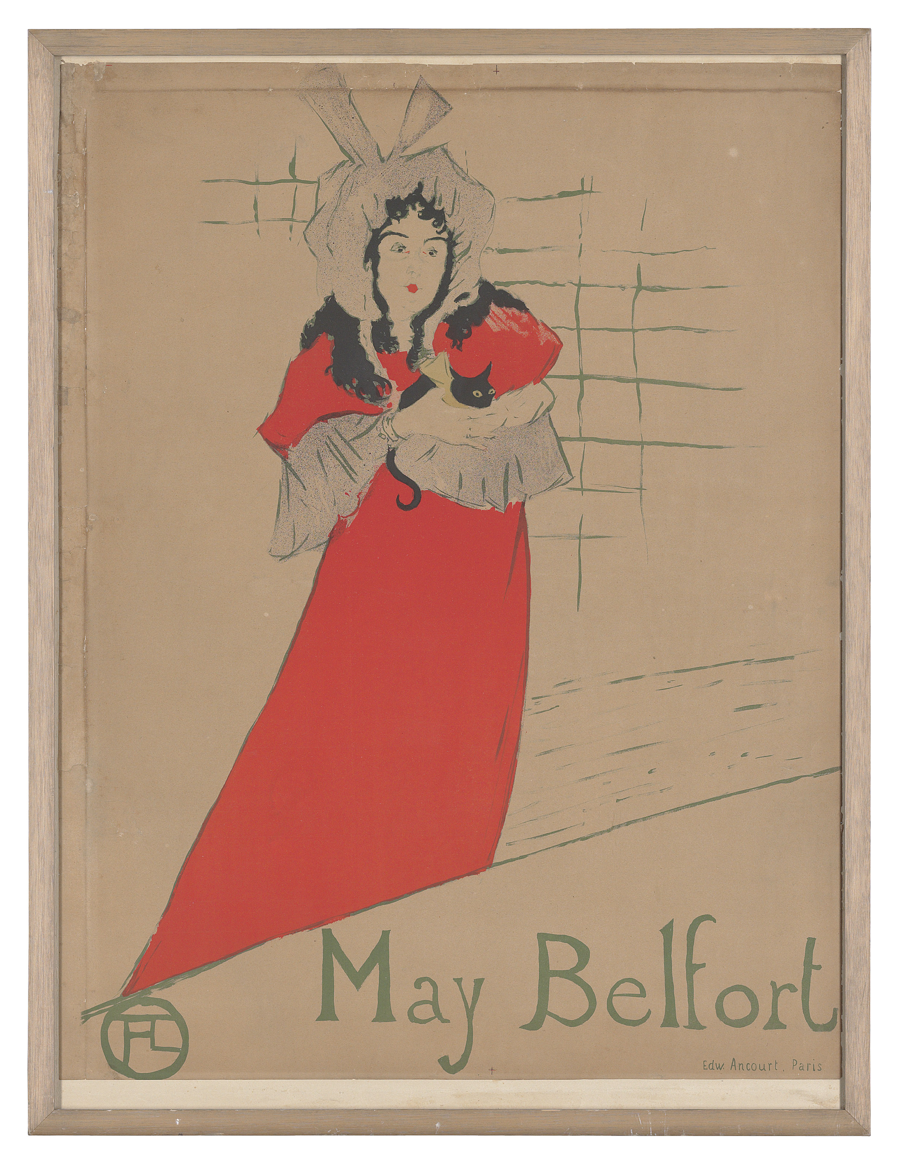 Henri de Toulouse-Lautrec — Мэй Белфорт, изображение 2