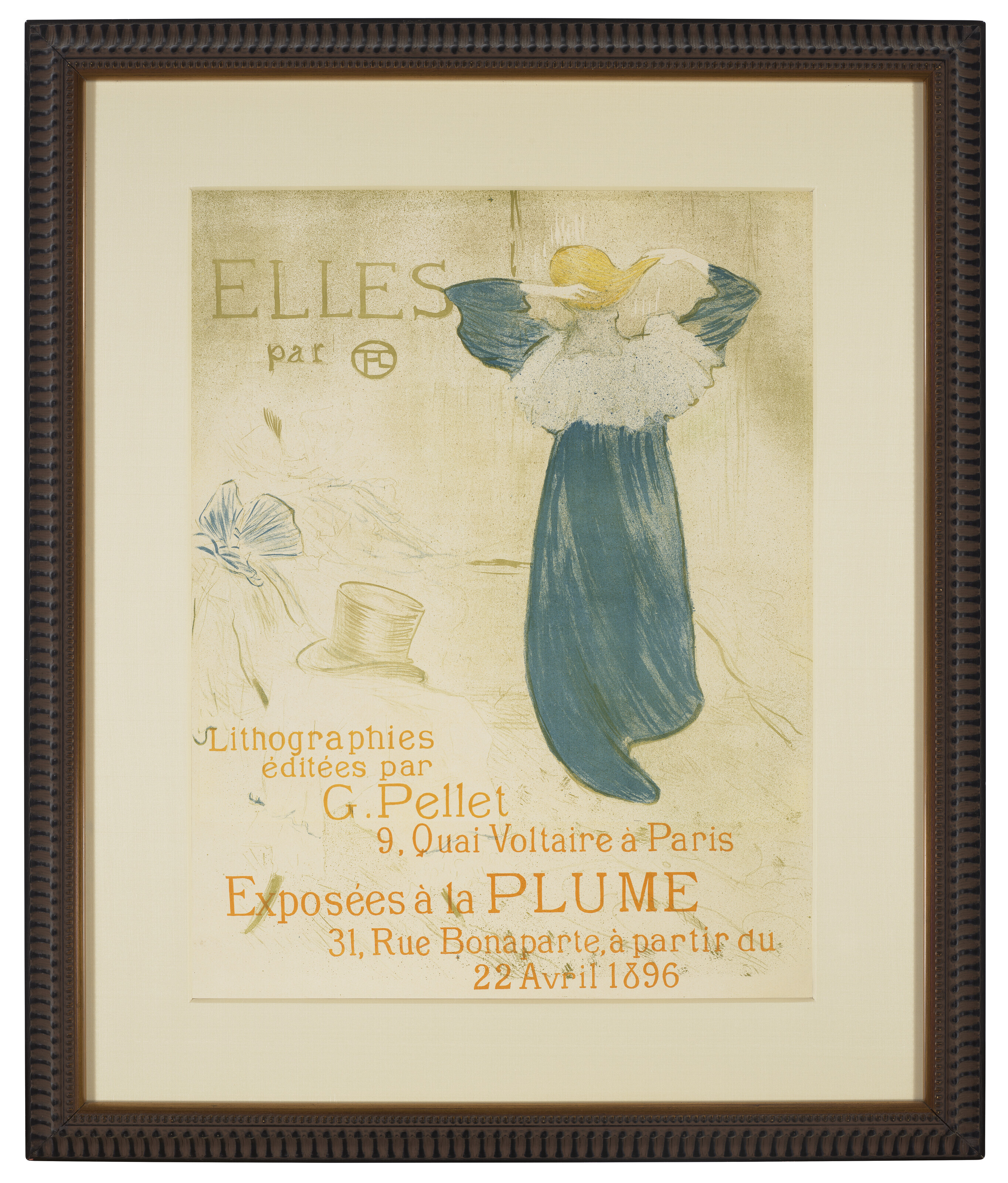 Henri de Toulouse-Lautrec — Фронтиспис от Elles, изображение 2