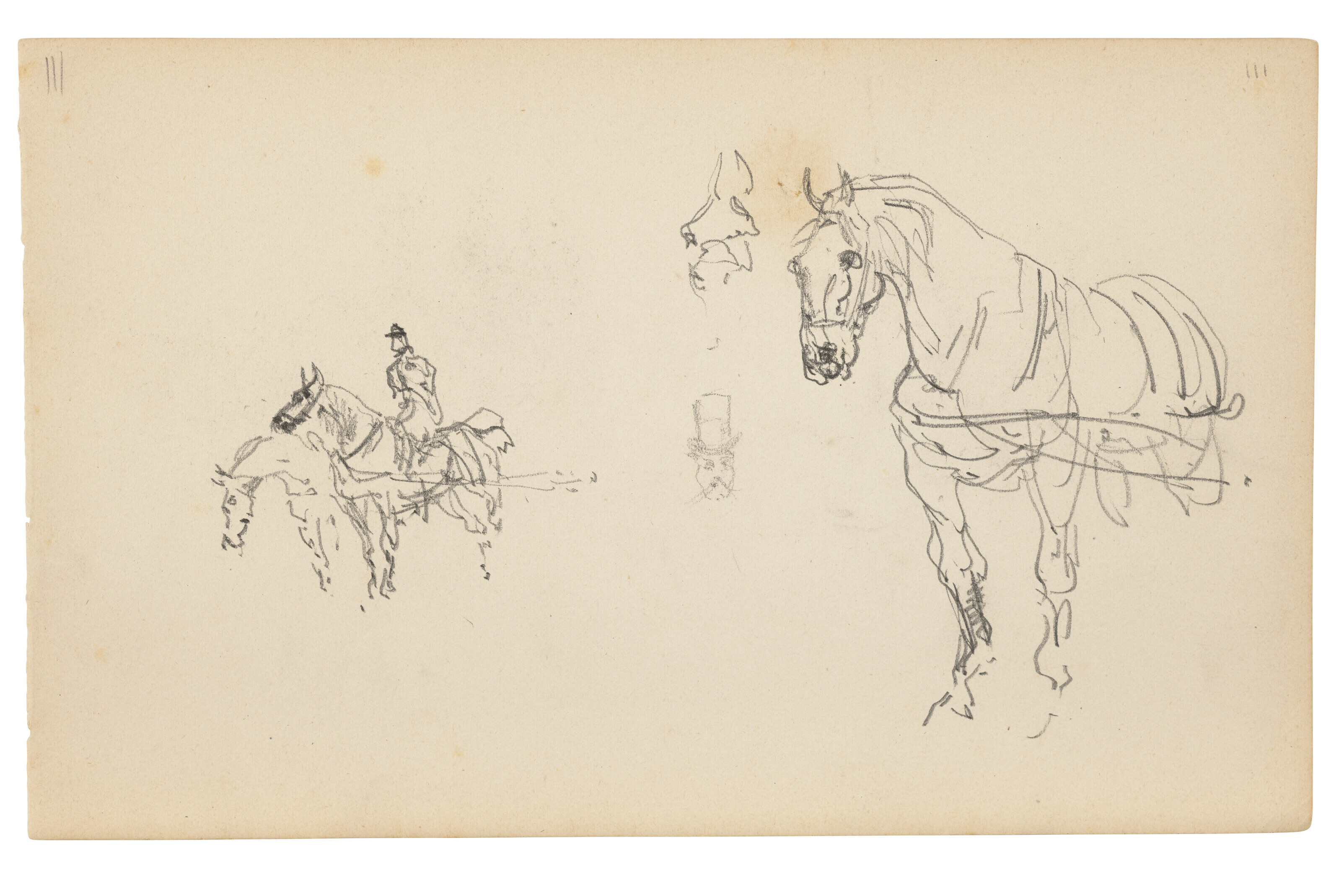 Henri de Toulouse-Lautrec — Шевроле ( прямой ; оборотной стороной ), изображение 2