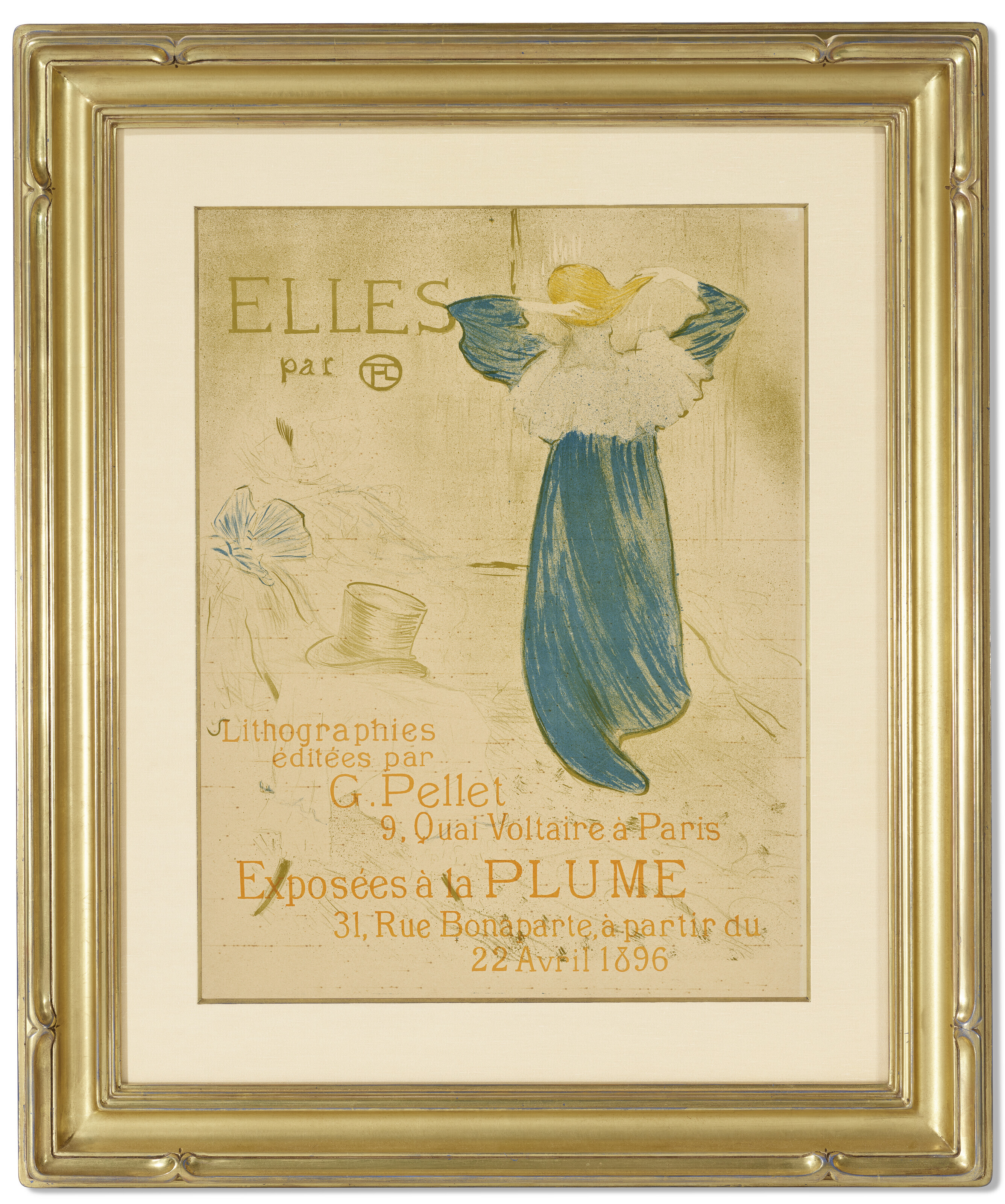 Henri de Toulouse-Lautrec — Фронтиспис от Elles, изображение 2