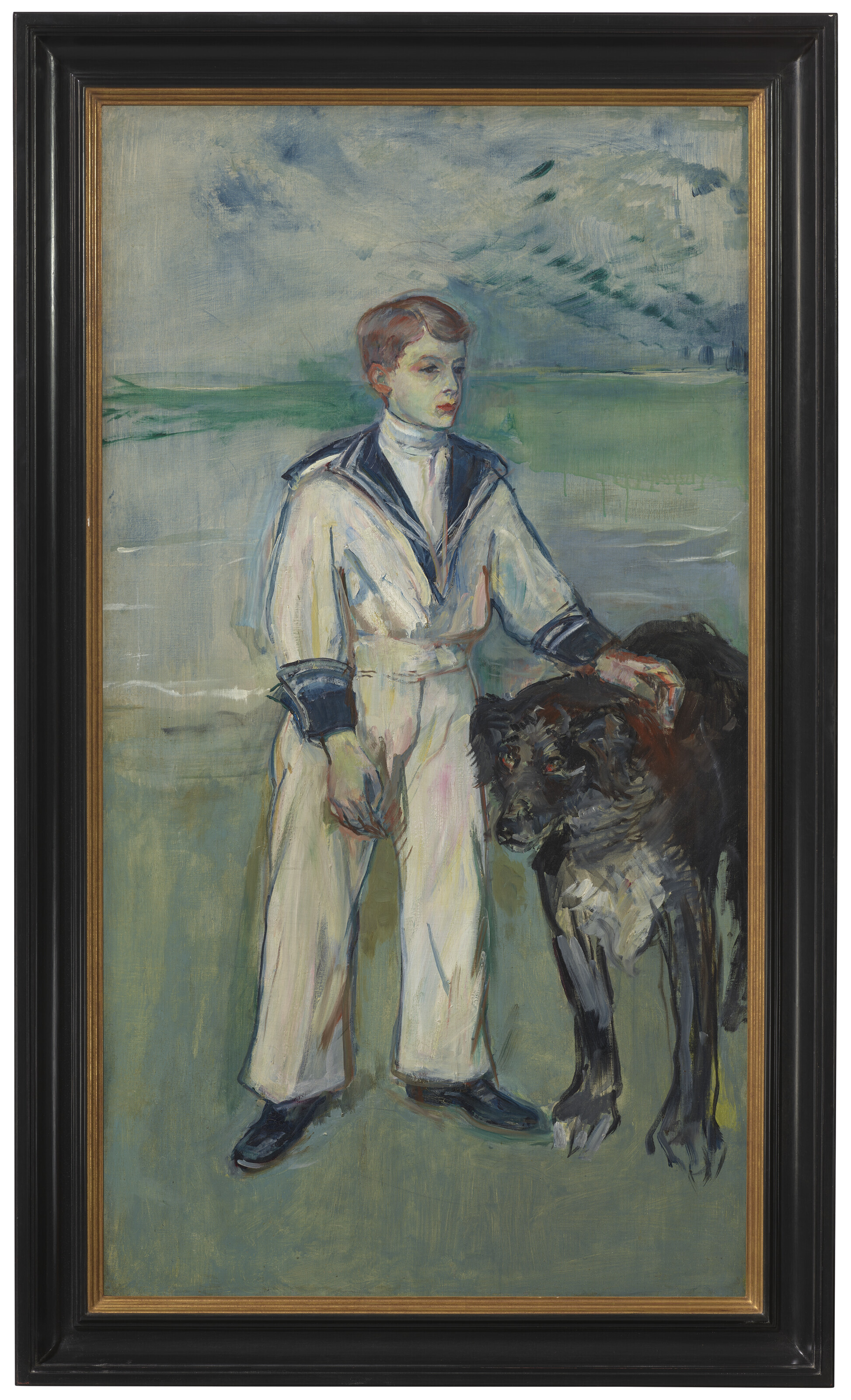 Henri de Toulouse-Lautrec — Жених с невестой, сын мадам Марты и дочери Памелы-Тауссат, изображение 2