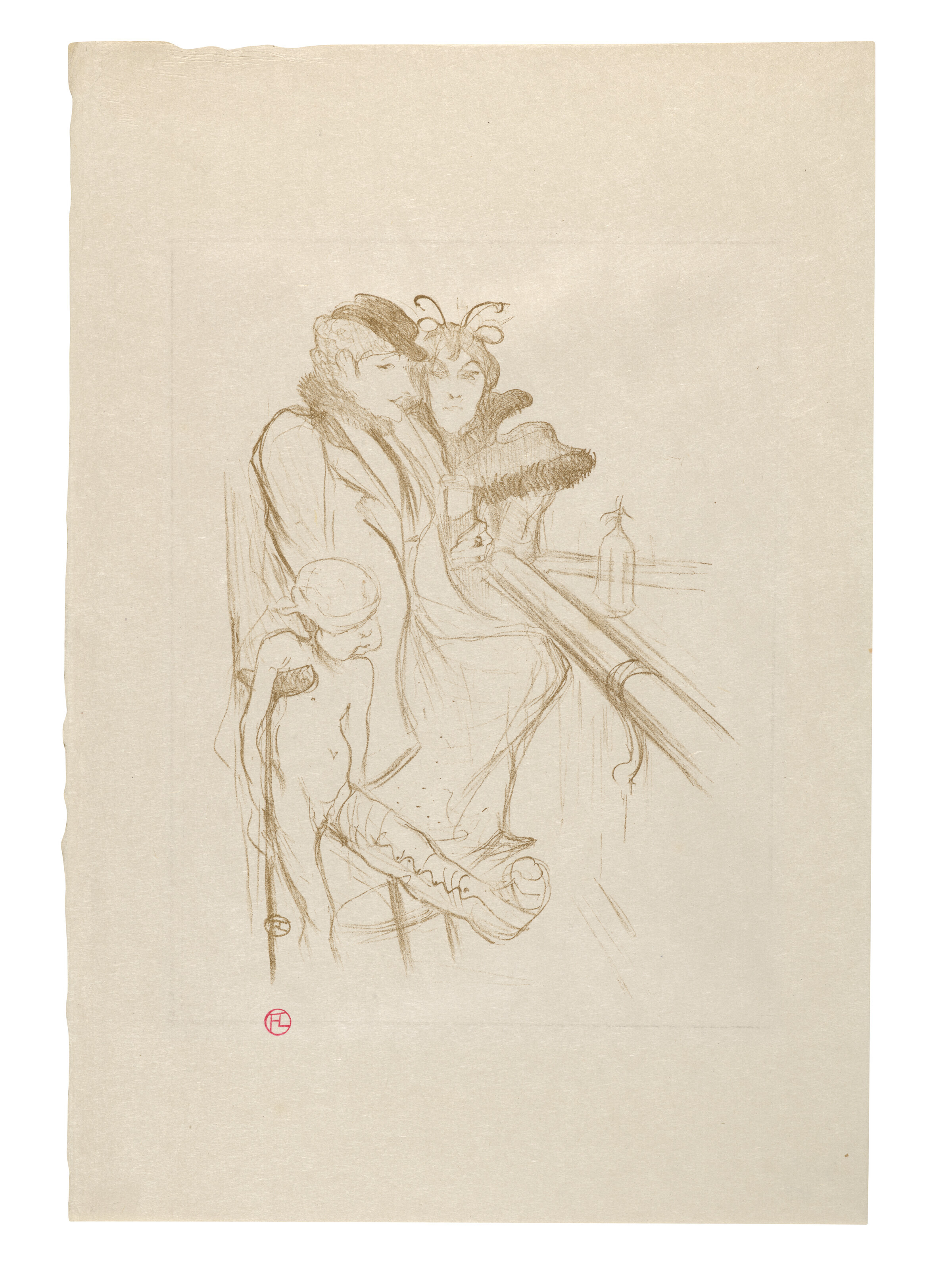 Henri de Toulouse-Lautrec — Эрос ванне