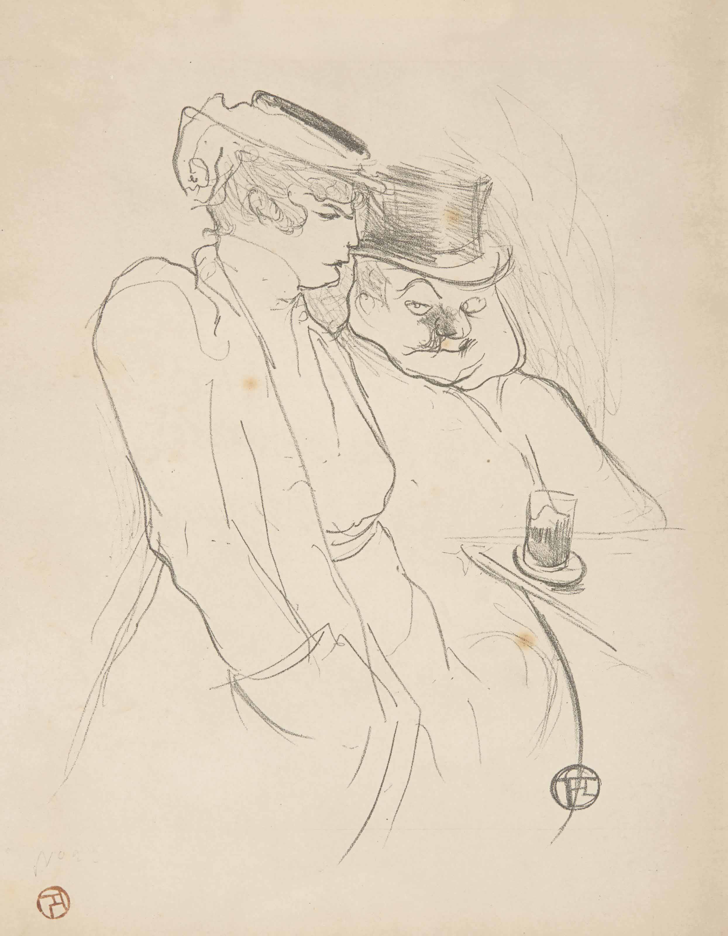 Henri de Toulouse-Lautrec — На карантине (Виттрок 32)